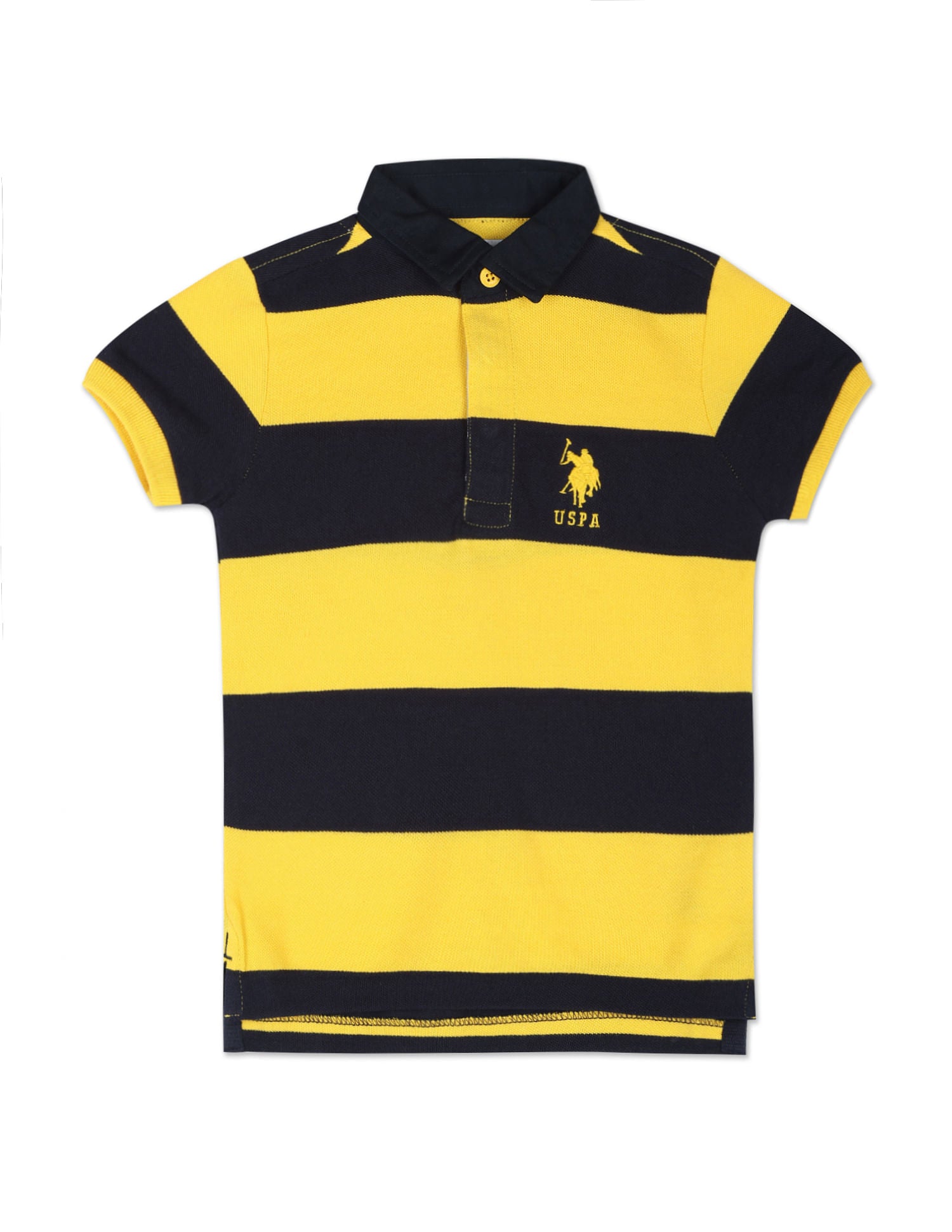 Boys Pure Cotton Rugby Polo Shirt