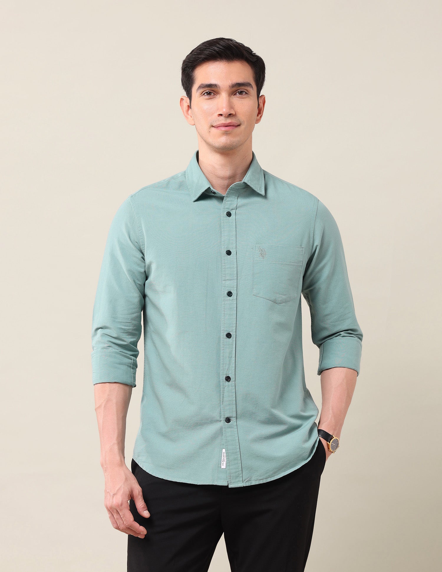 Tailored Fit Poplin Shirt