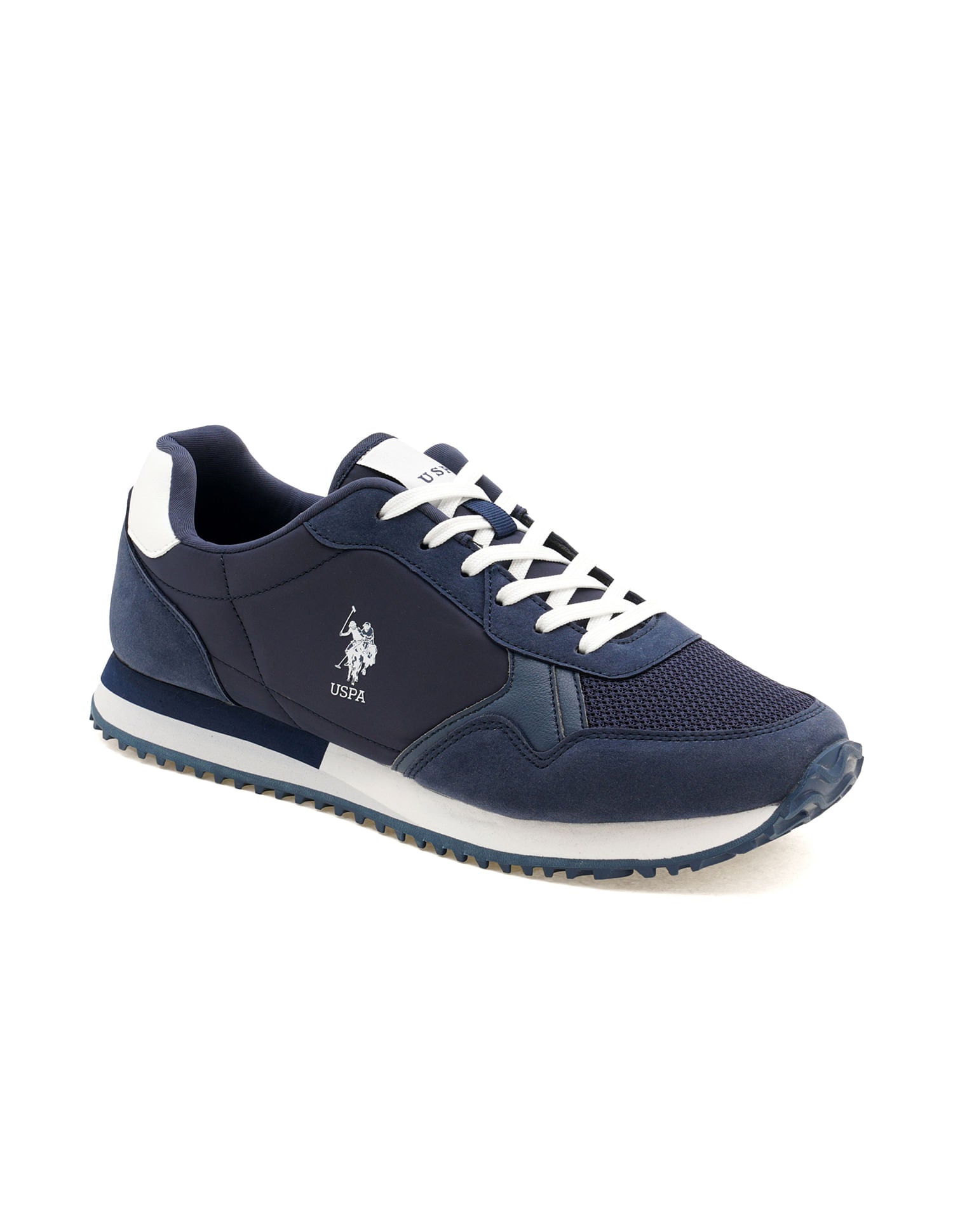 Men Darrion Navy Retro Joggers Sneakers Navy - U.S. POLO ASSN. | Large