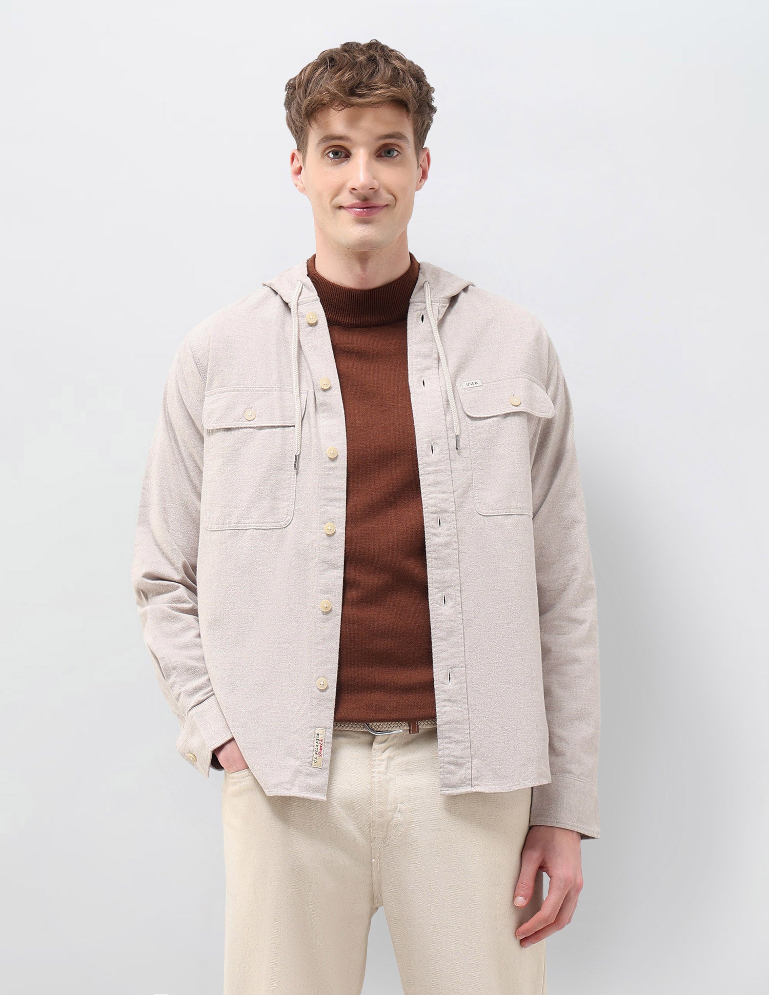 Heathered Loose Fit Shirt