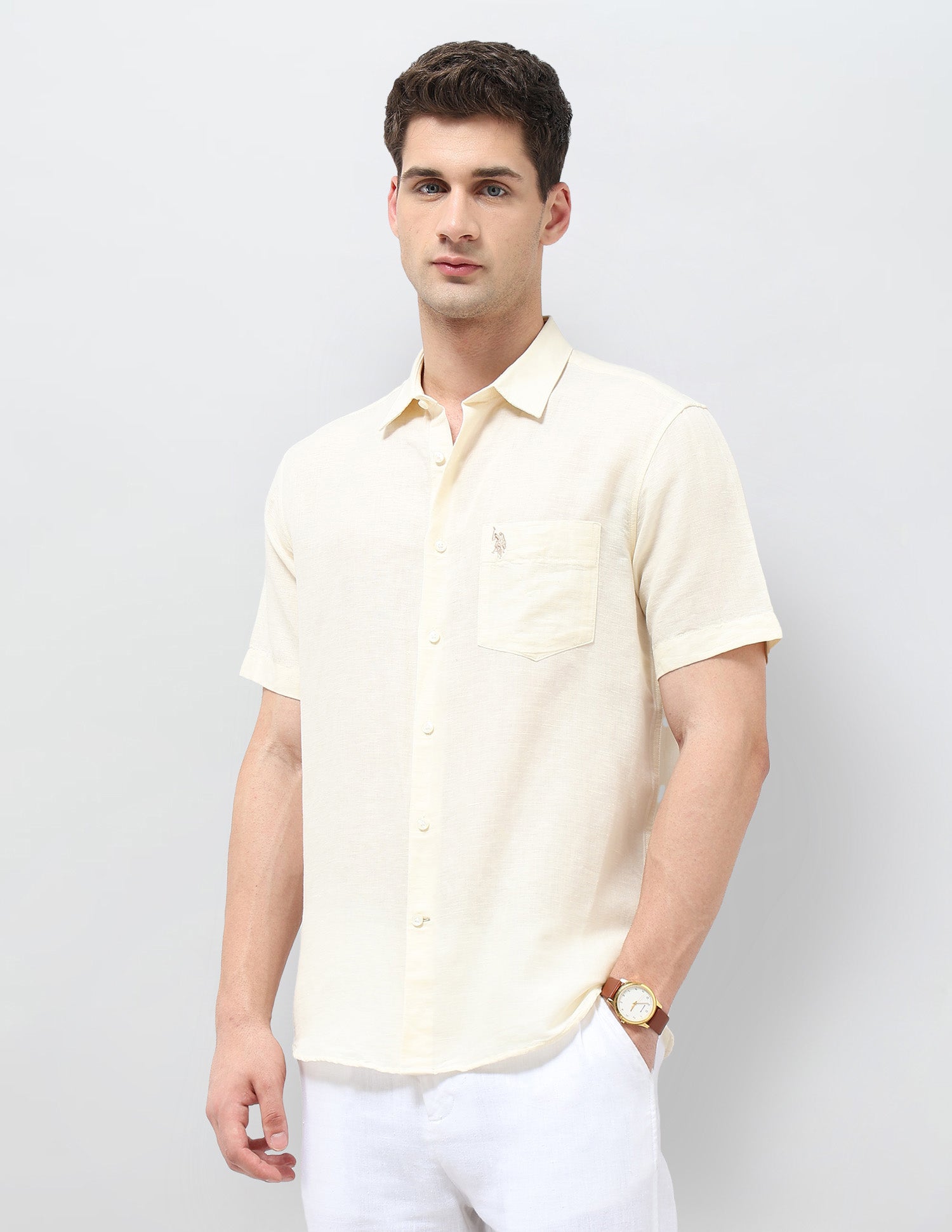 Heathered Tailored Fit Shirt