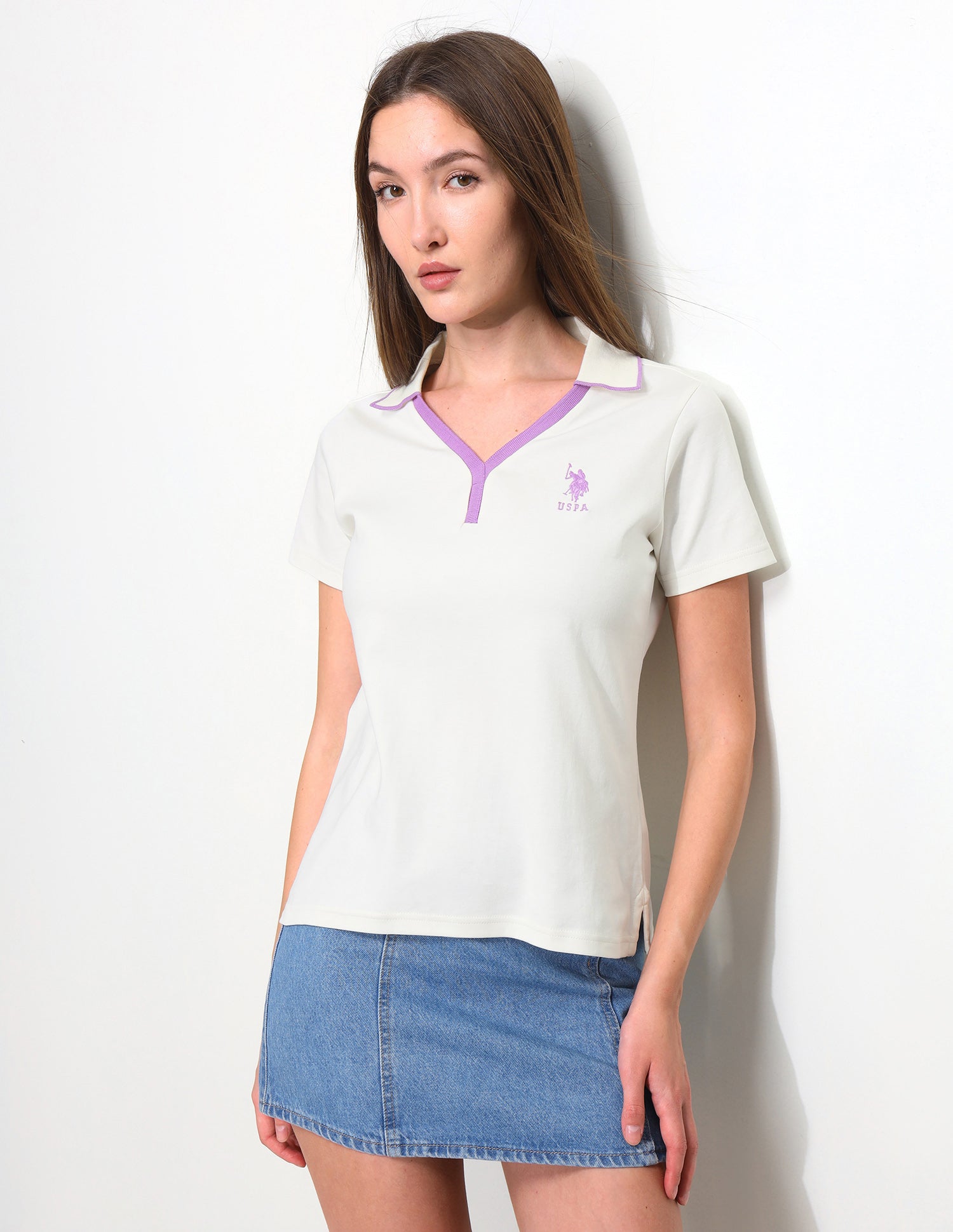 Solid Regular Fit Polo Shirt