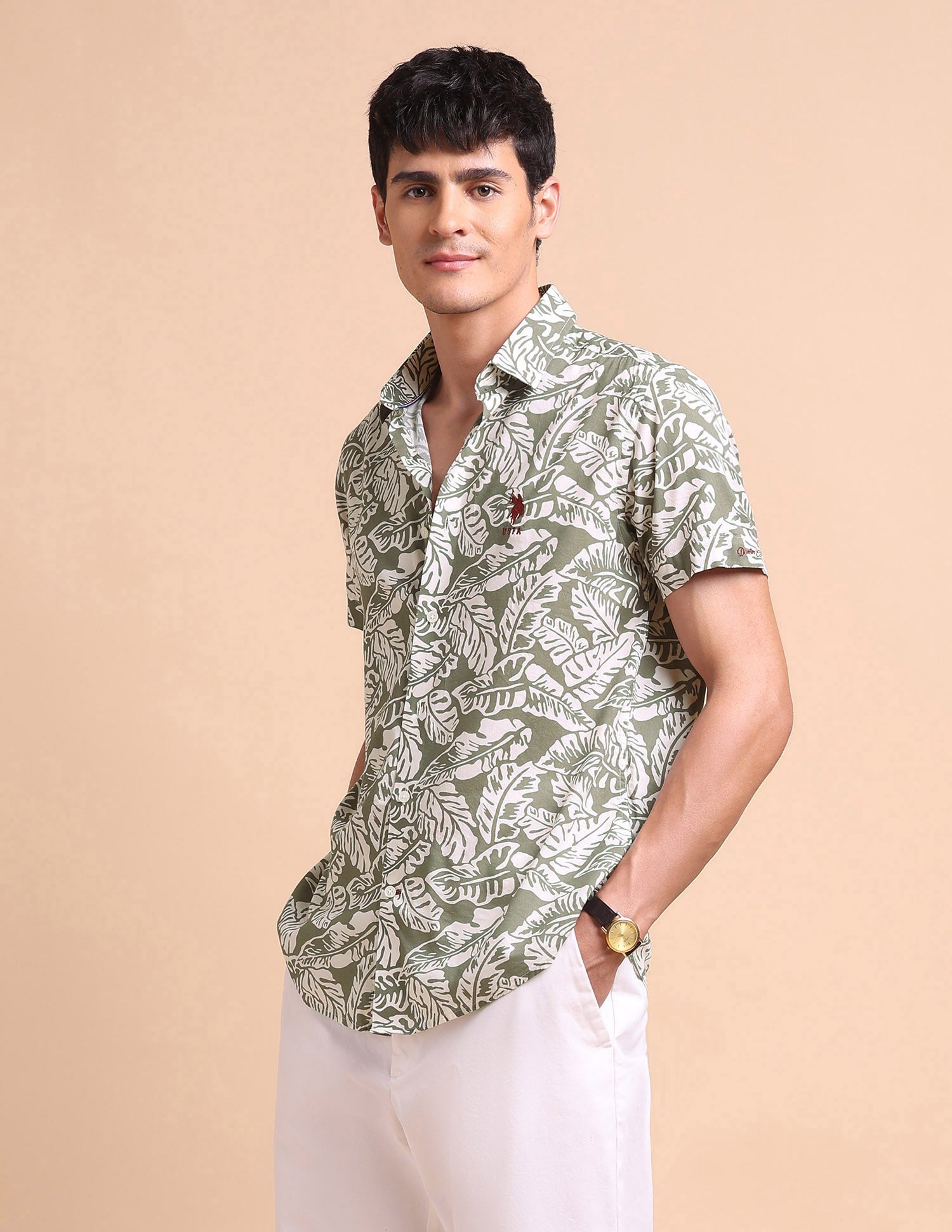 Manhattan Slim Fit All-Over Shirt