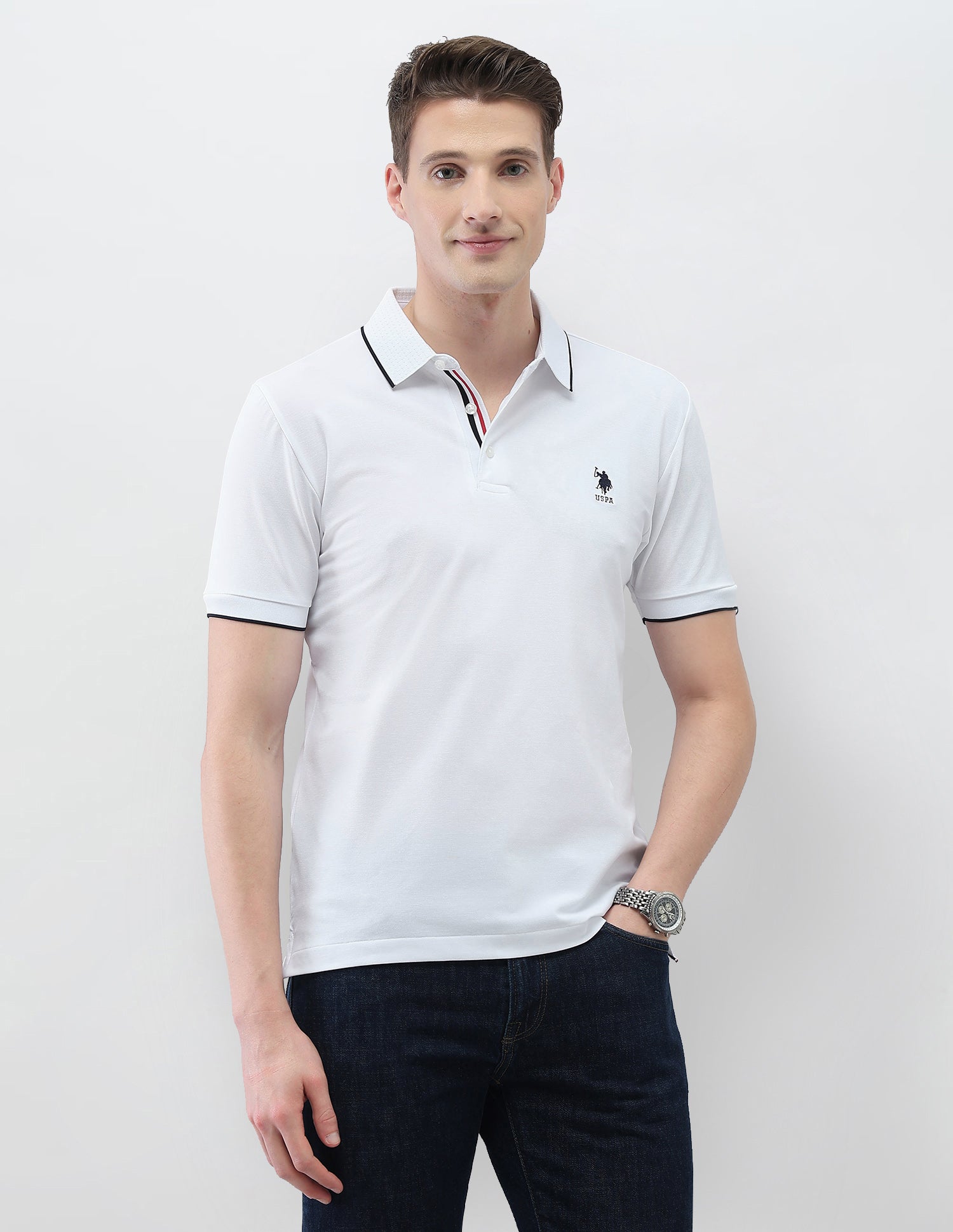 Solid New Port Marina Polo Shirt