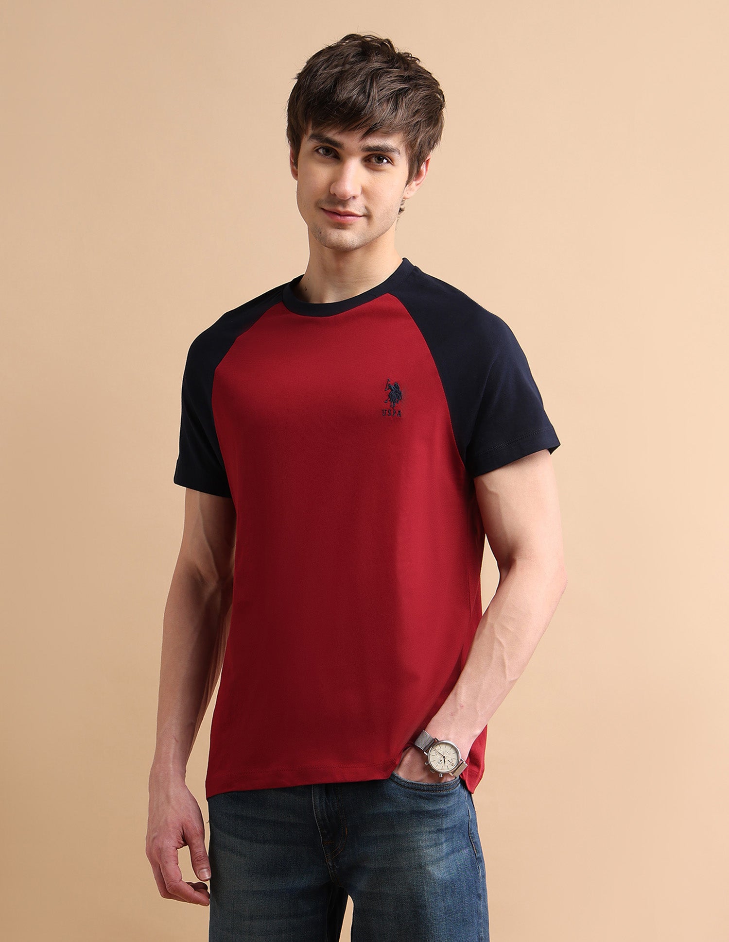 Varsity Colour Block T-Shirt