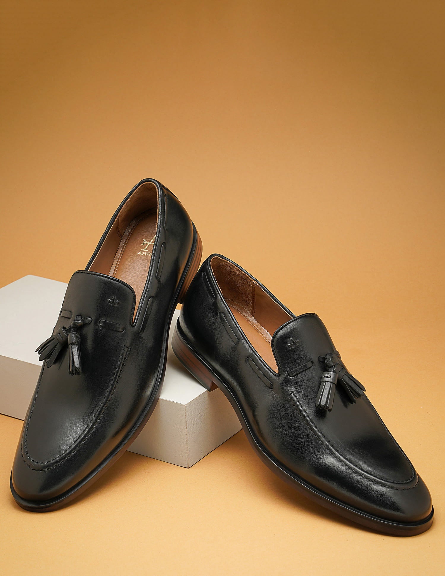 Joules 4.0 Leather Shoes Black - U.S. Polo Assn. India | Large