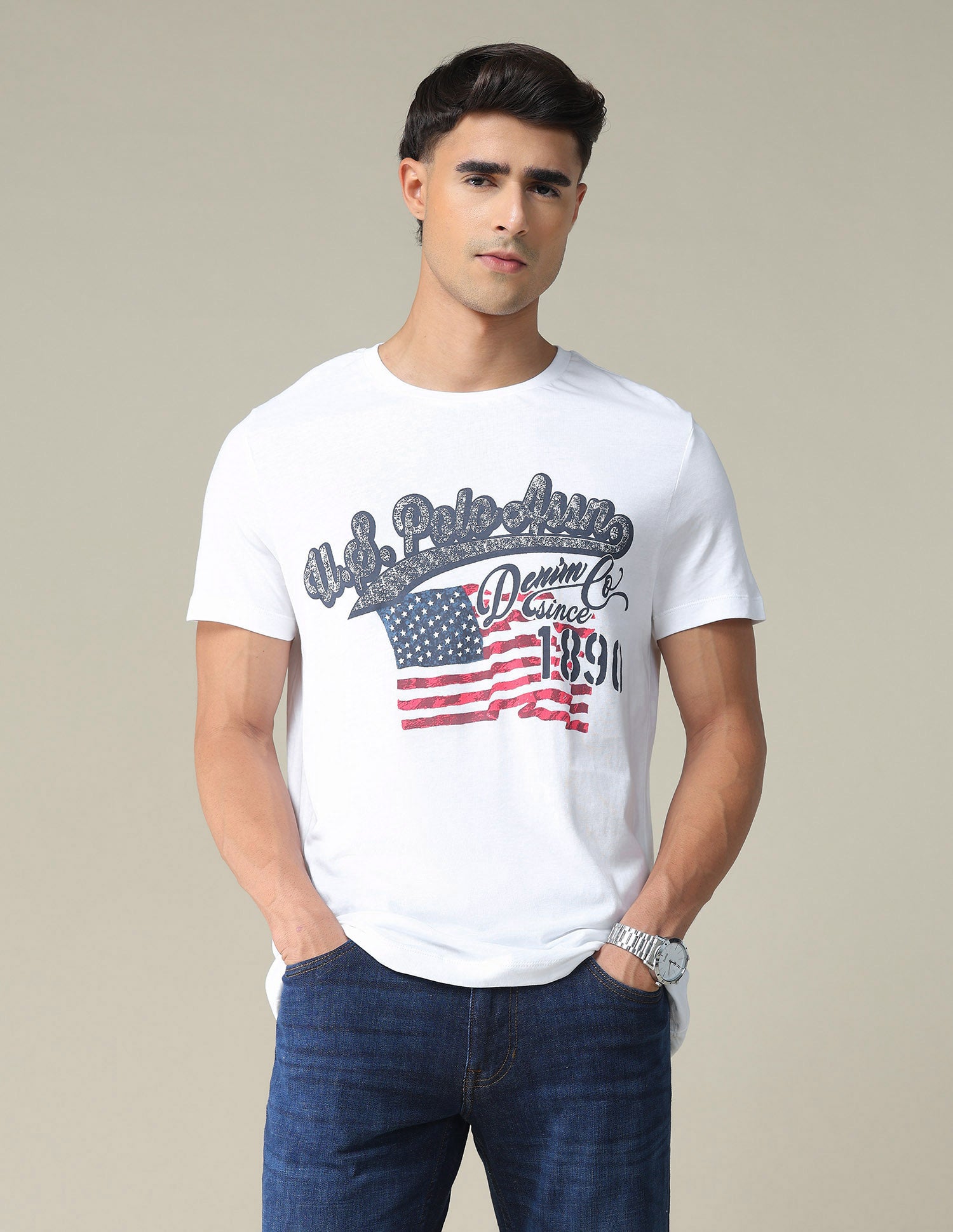 Slim Fit Cotton T-Shirt