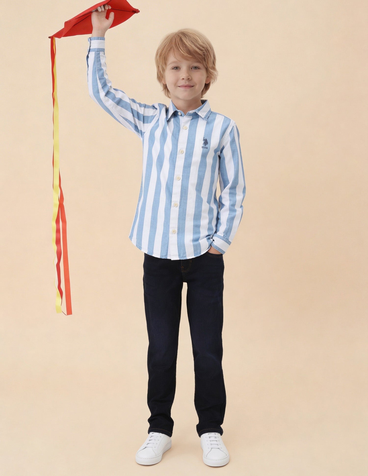 Vertical Striped Regular Fit Shirt