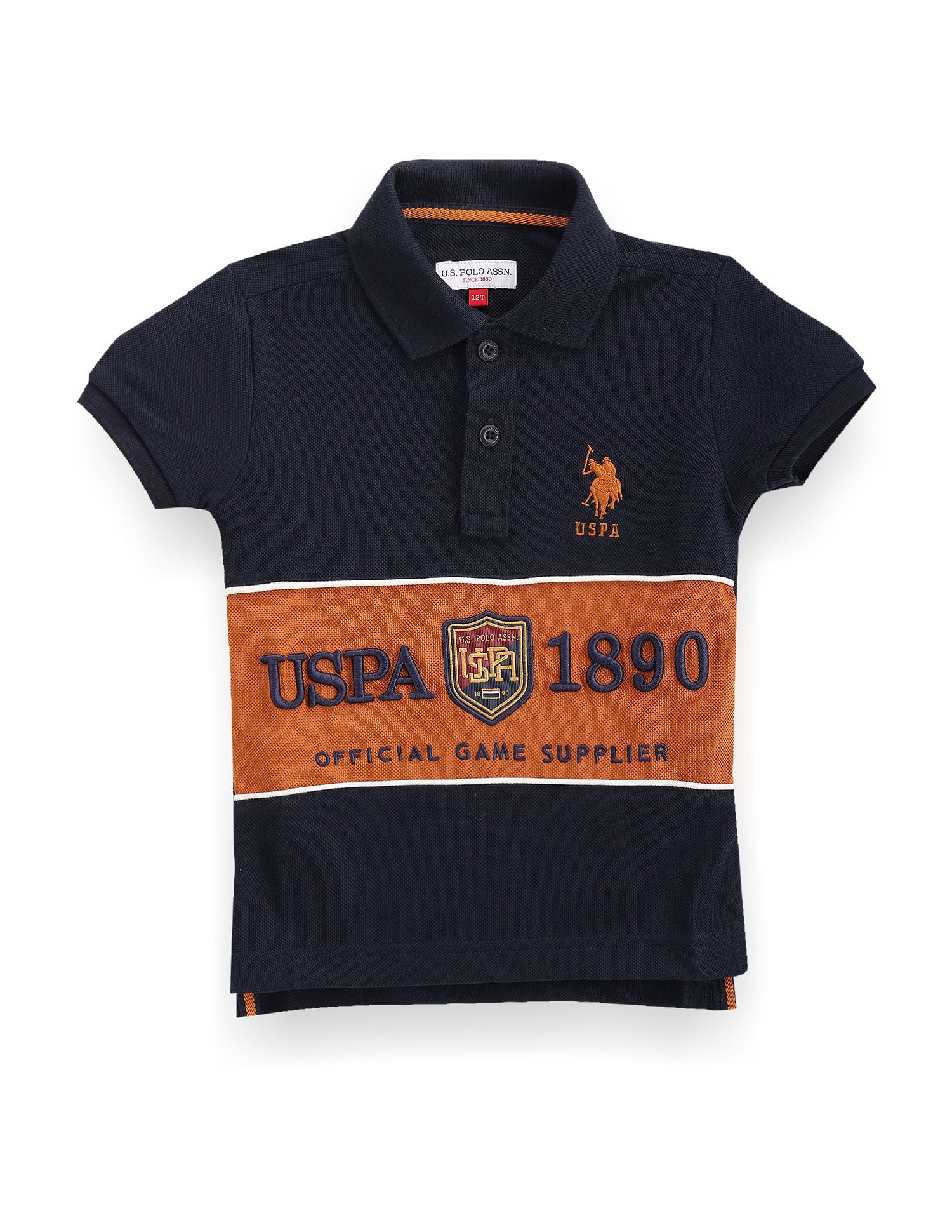 Boys Embroidered Polo Shirt