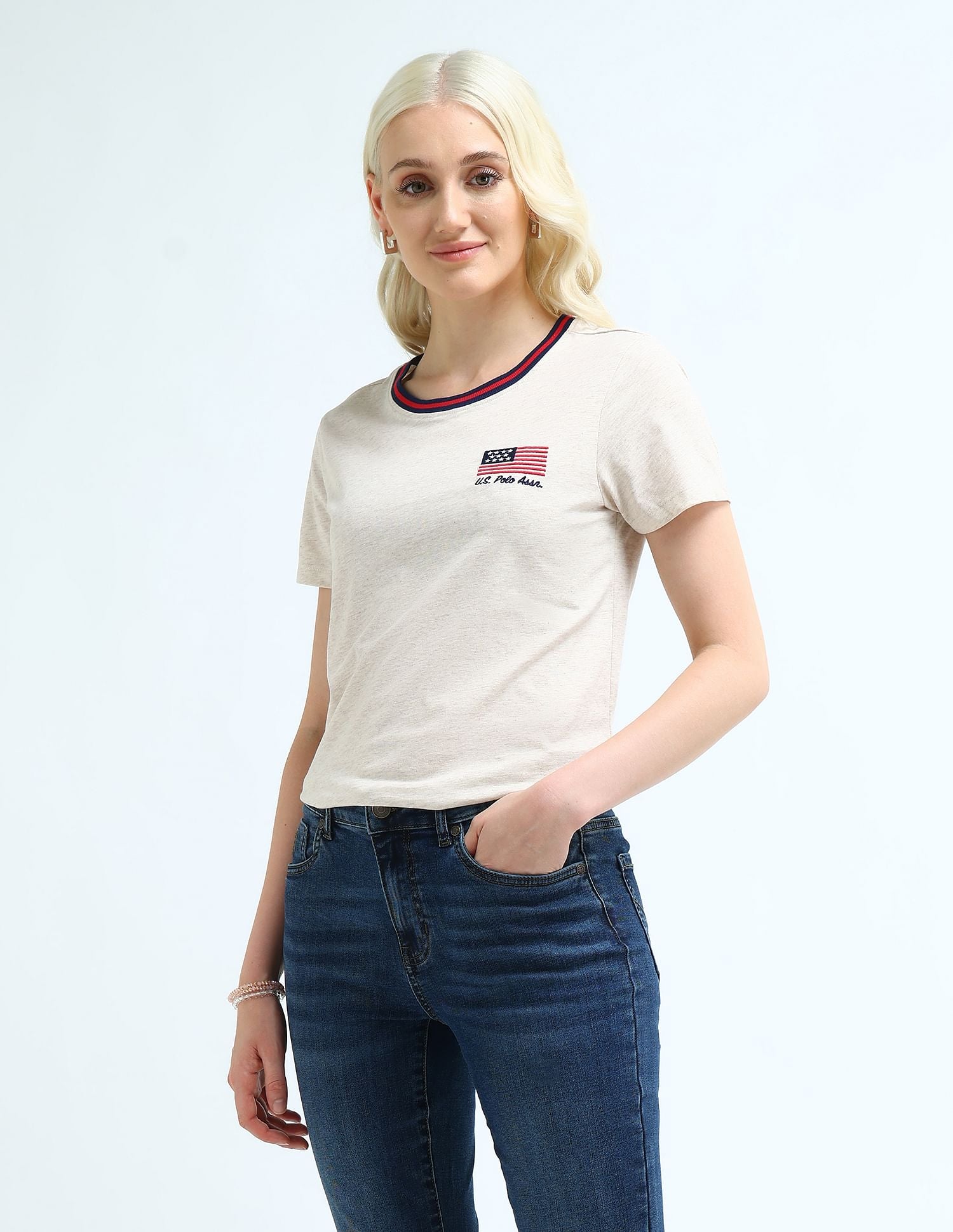 Regular Fit Solid T-Shirt