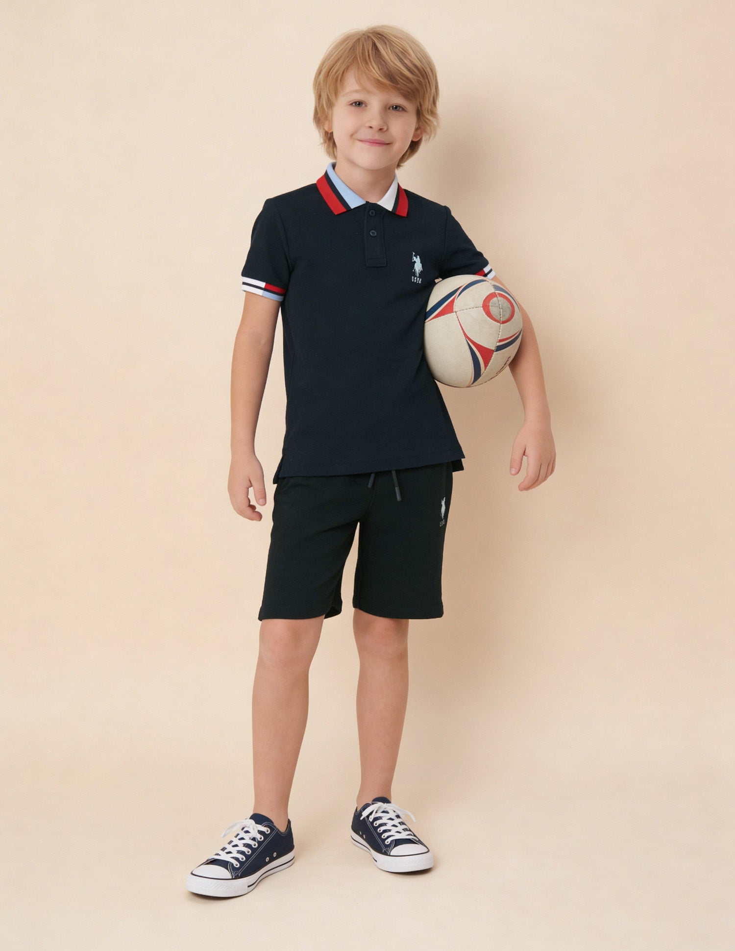 Solid Regular Fit Polo Shirt