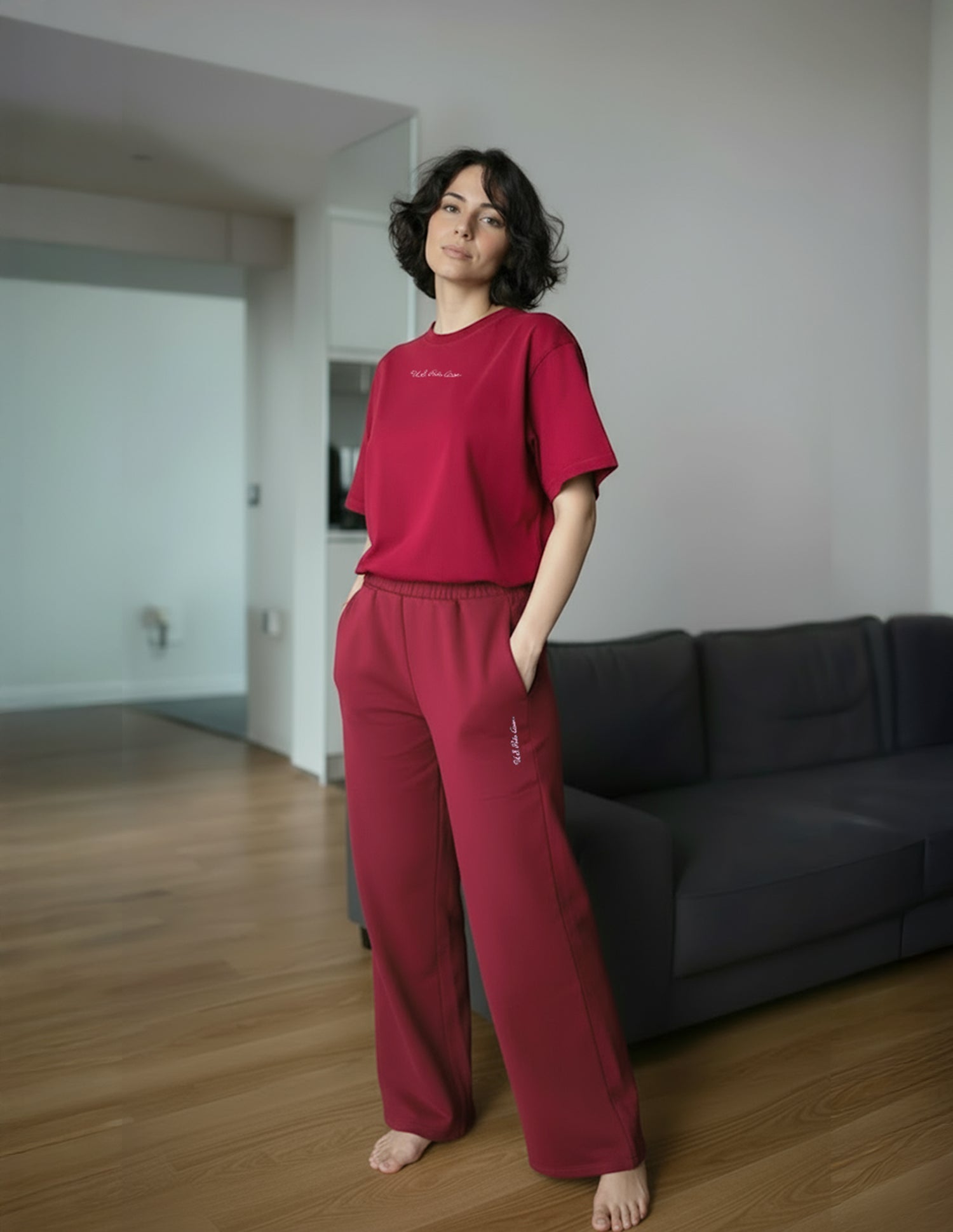 Relaxed Fit Solid Co-Ords