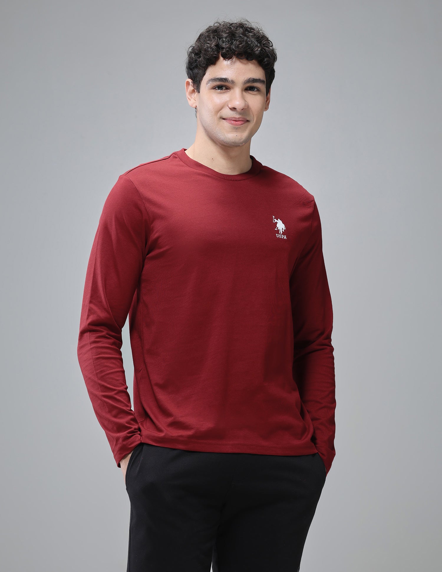 Pure Cotton Long Sleeve I693 Lounge T-Shirt - Pack Of 1