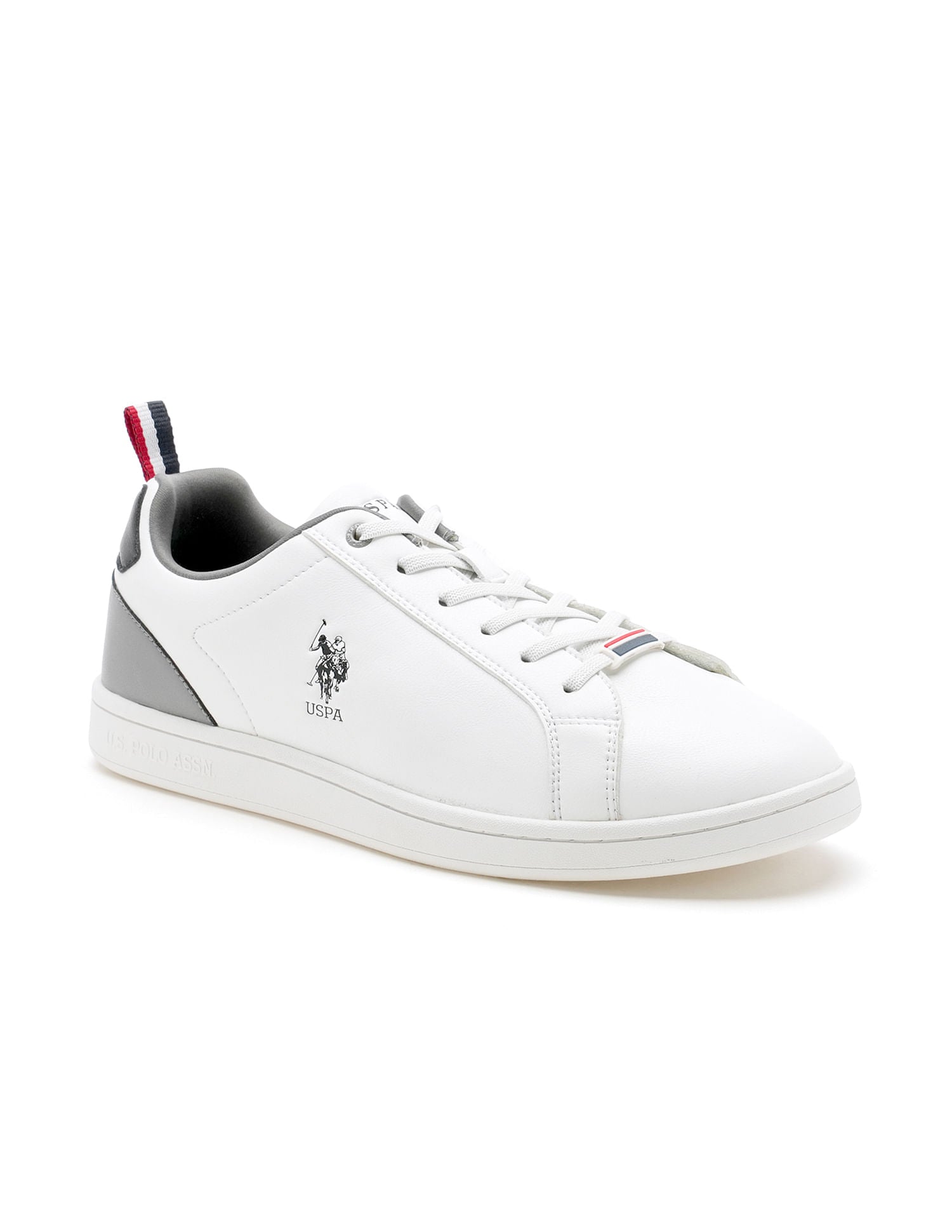 Men Stefan White All Day Sneakers White - U.S. Polo Assn. India | Large