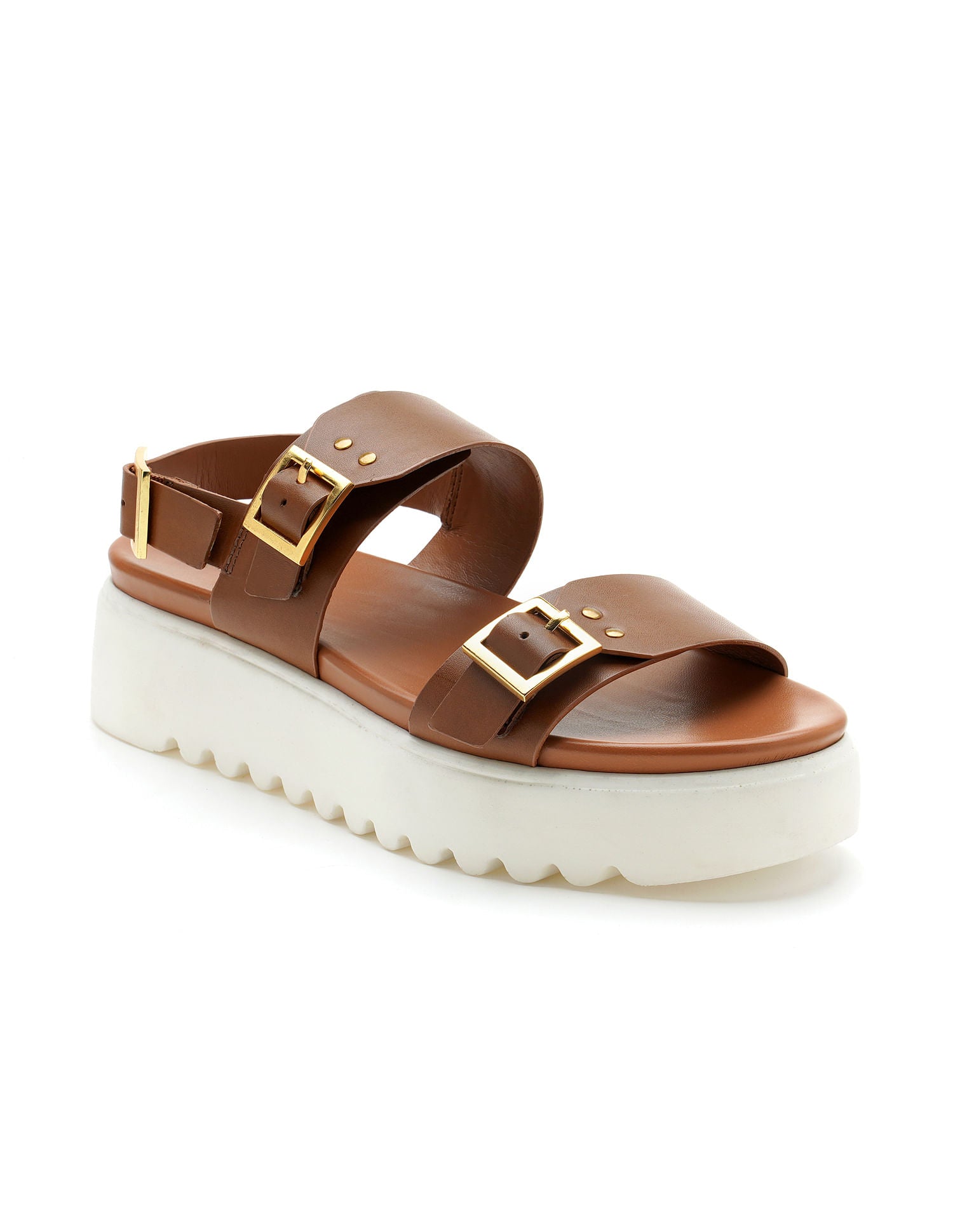 Men Maisie Open Toe Sandals Tan - U.S. Polo Assn. India | Large