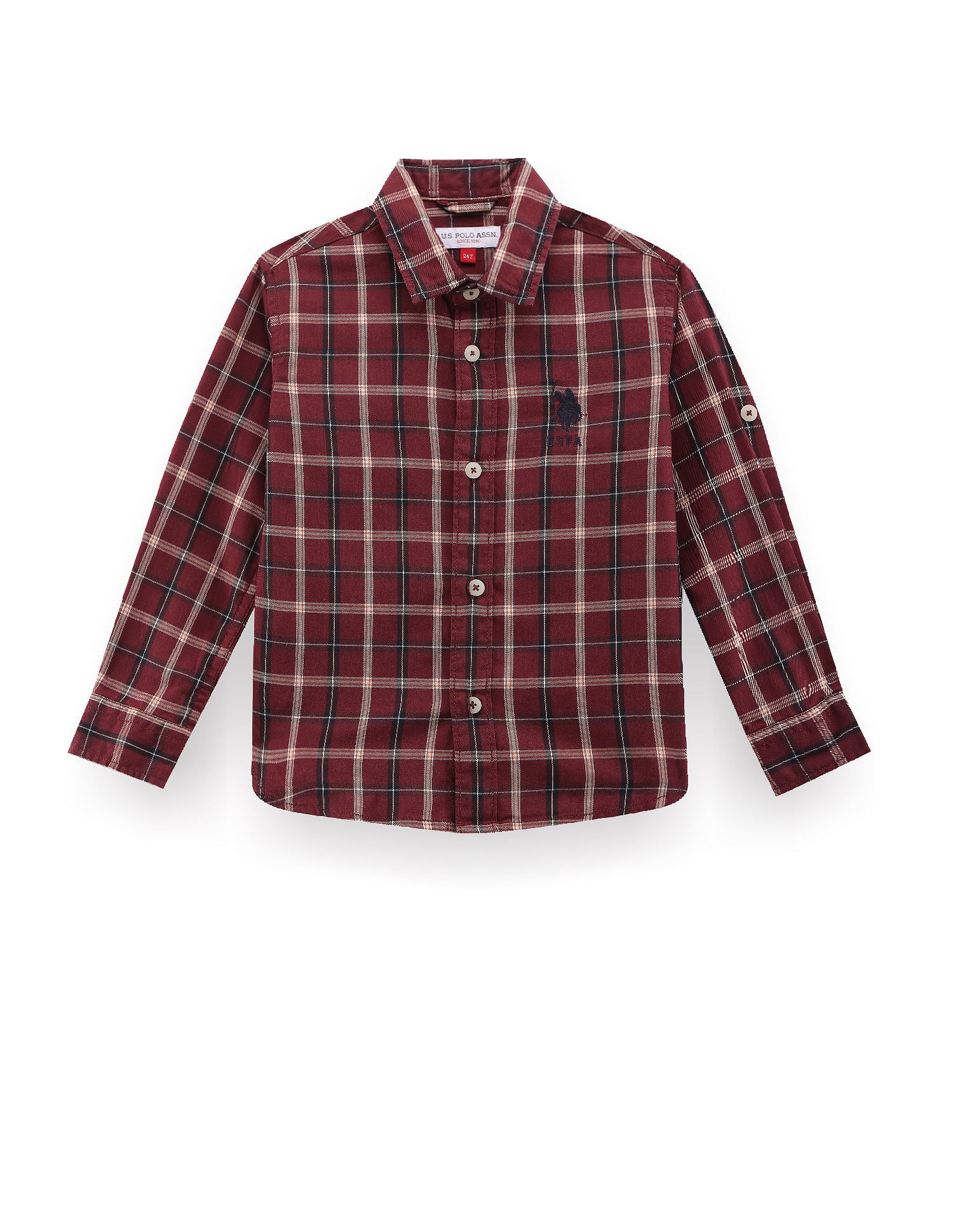 Tartan Check Twill Shirt