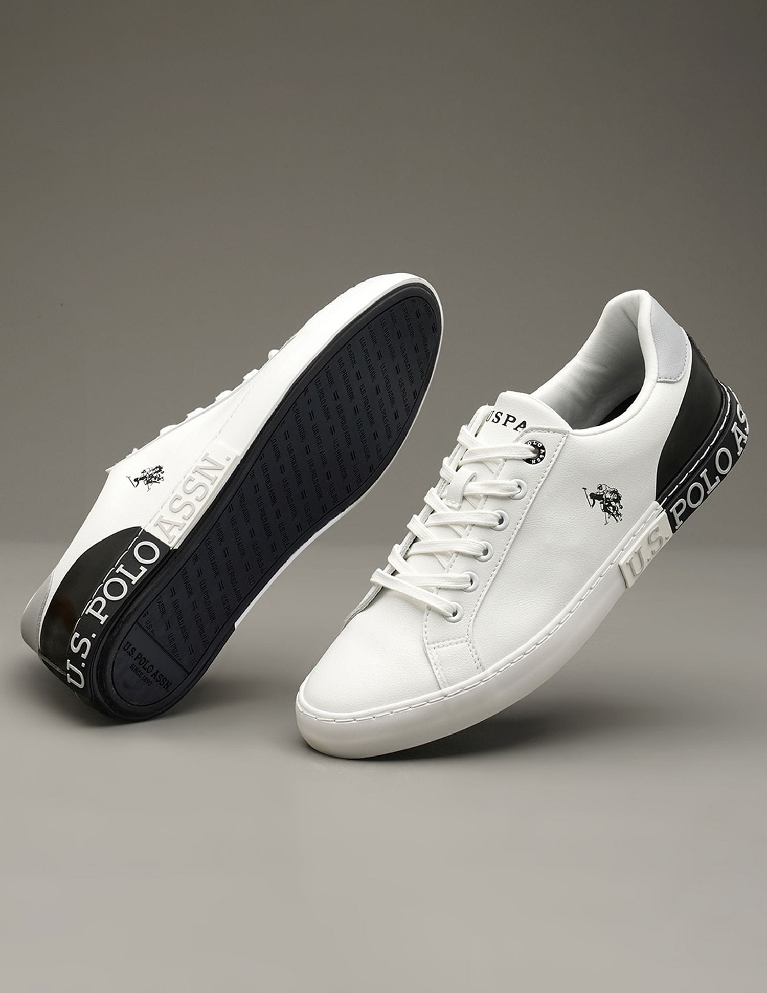 Men Colourblocked Planal 2.0 Sneakers Black - U.S. Polo Assn. India | Large