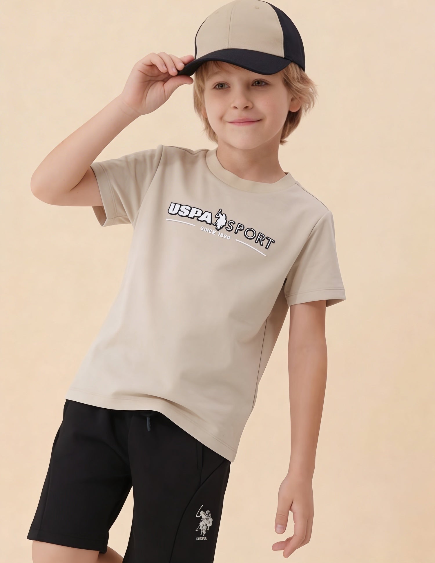 Brand Embossed Regular Fit Polo Shirt