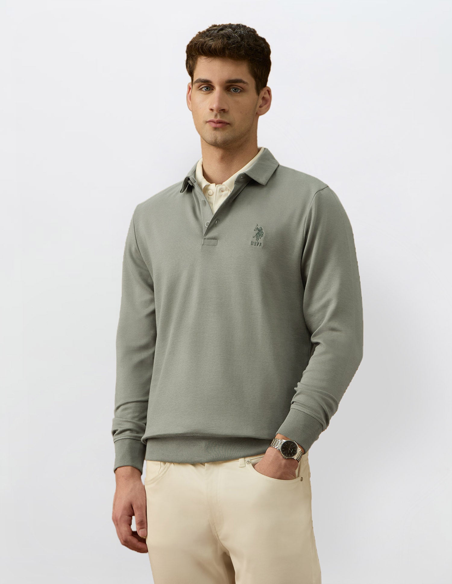 Solid Equestrian Aisle Theater Sweatshirt