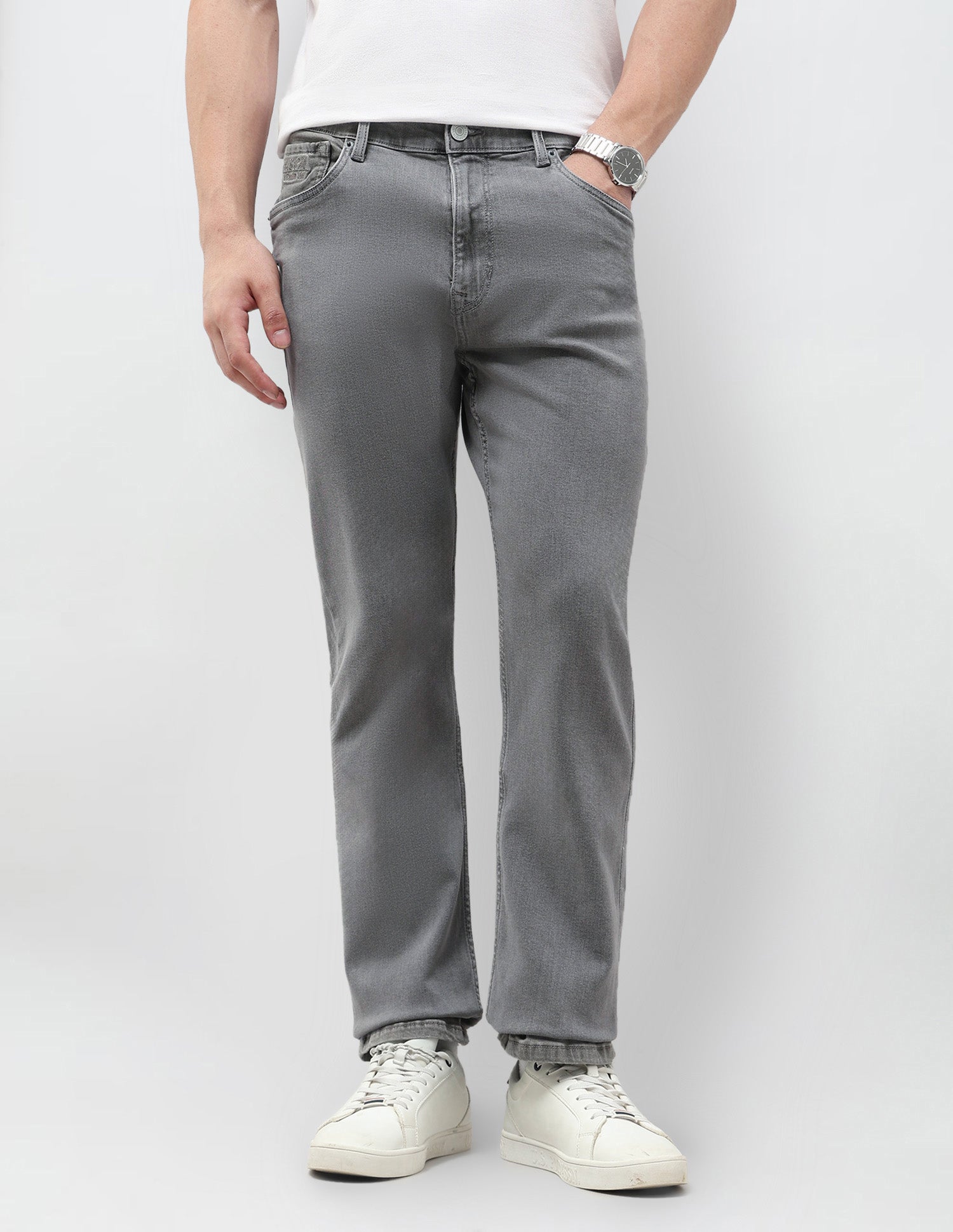 Connor Bootcut Grey Jeans