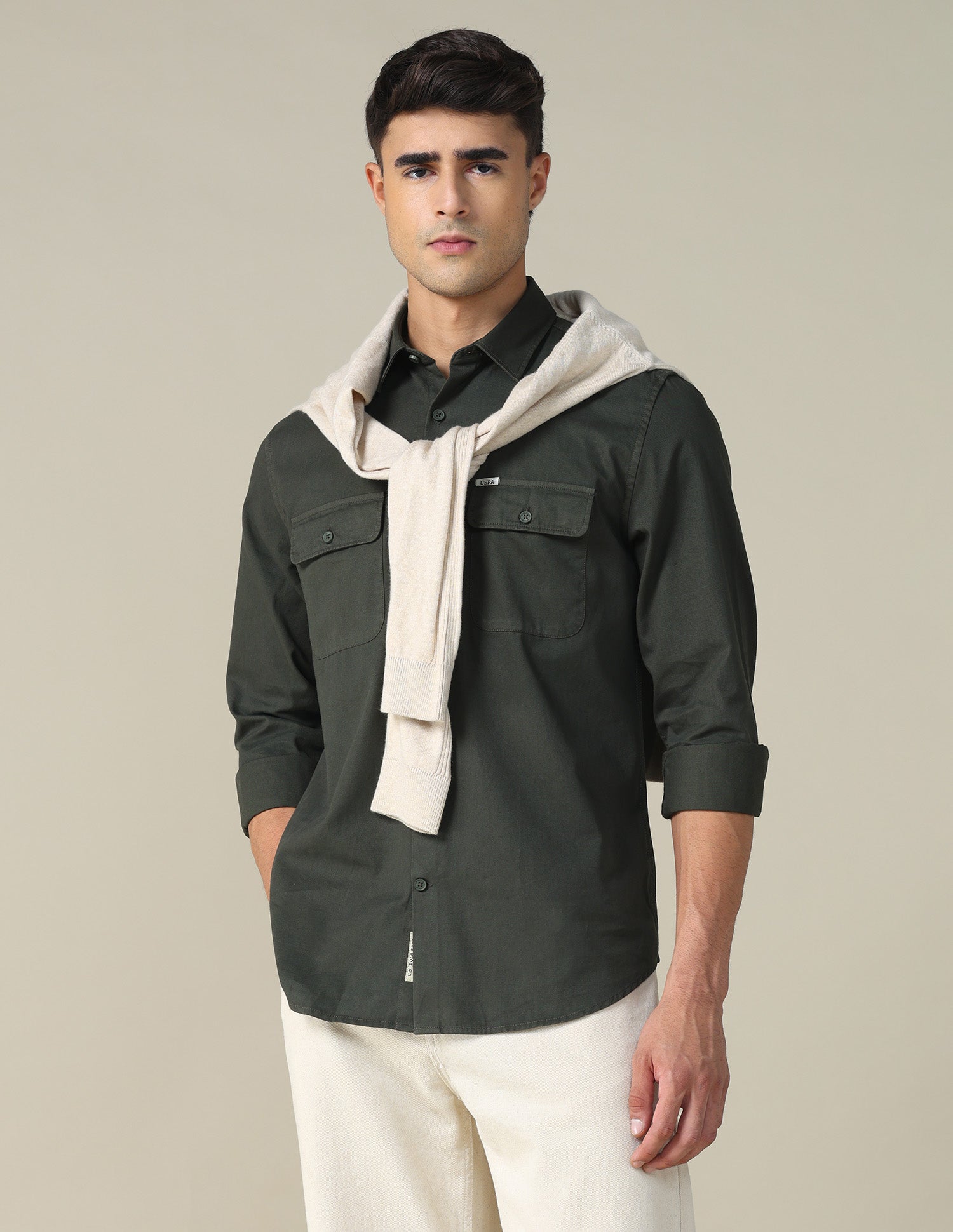 Twill Relaxed Fit Shirt