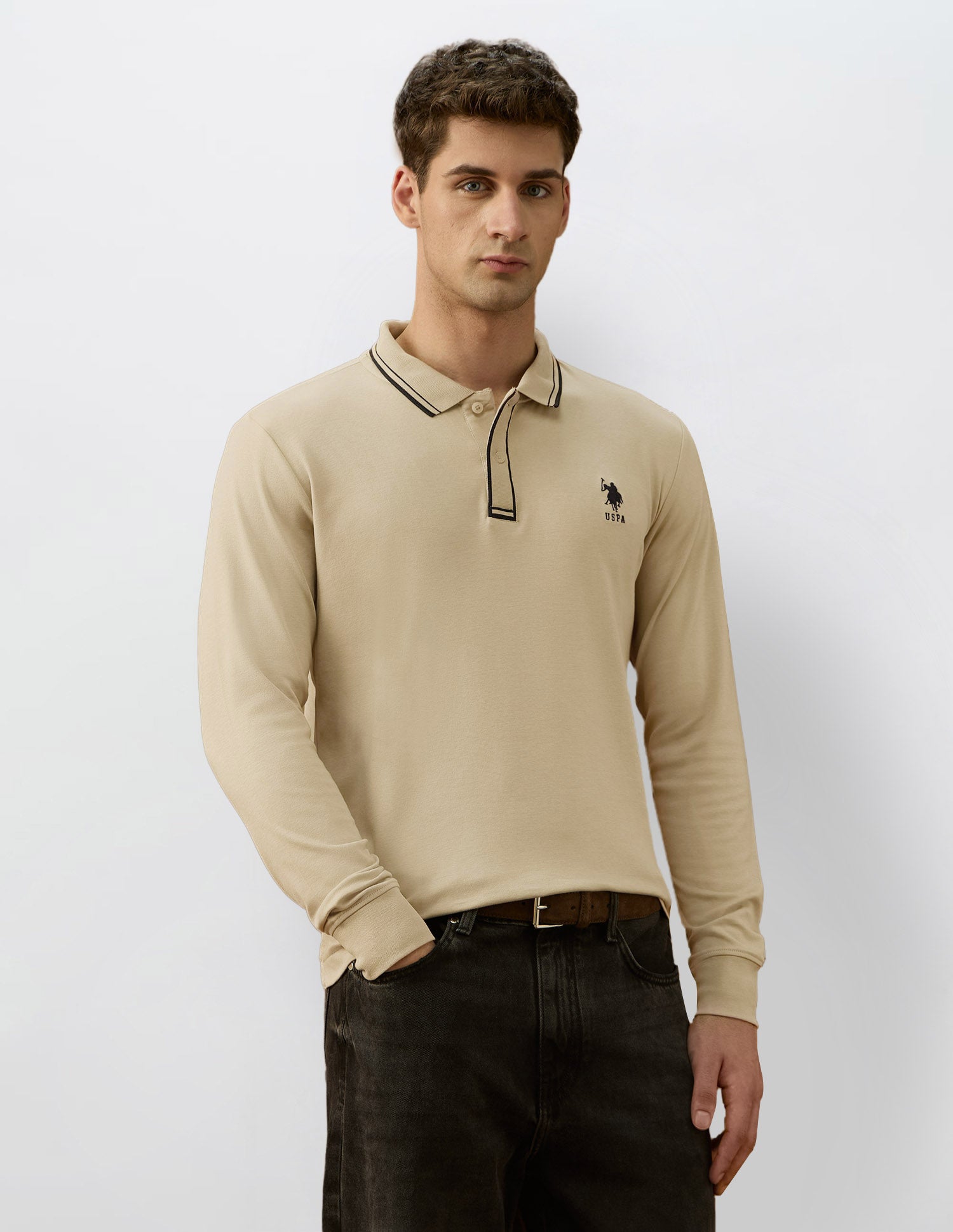 Solid Equestrian Aisle Theater Polo Shirt