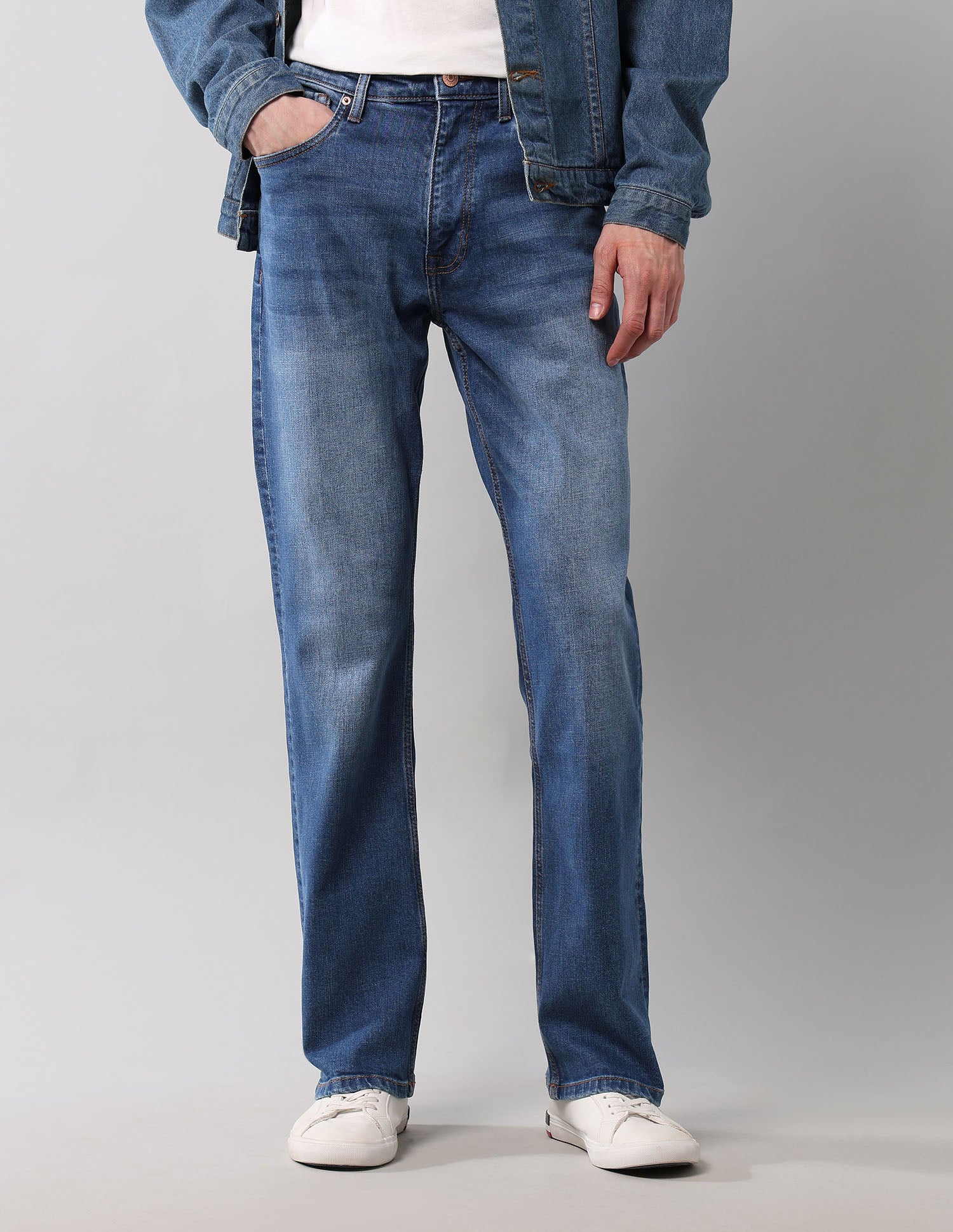 Connor Bootcut Blue Jeans Blue - U.S. Polo Assn. India | Large