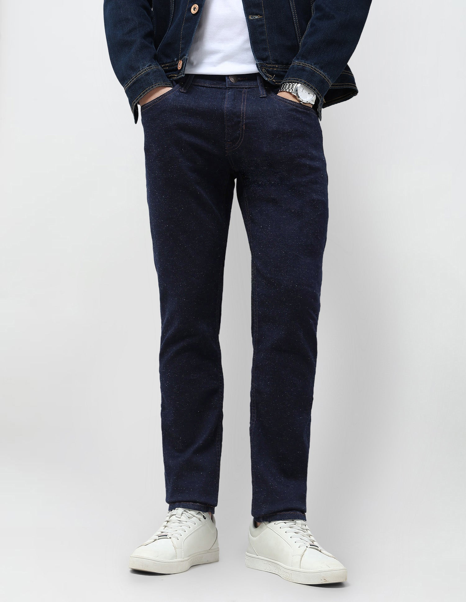 Brandon Slim Tapered Fit Mid Rise Jeans