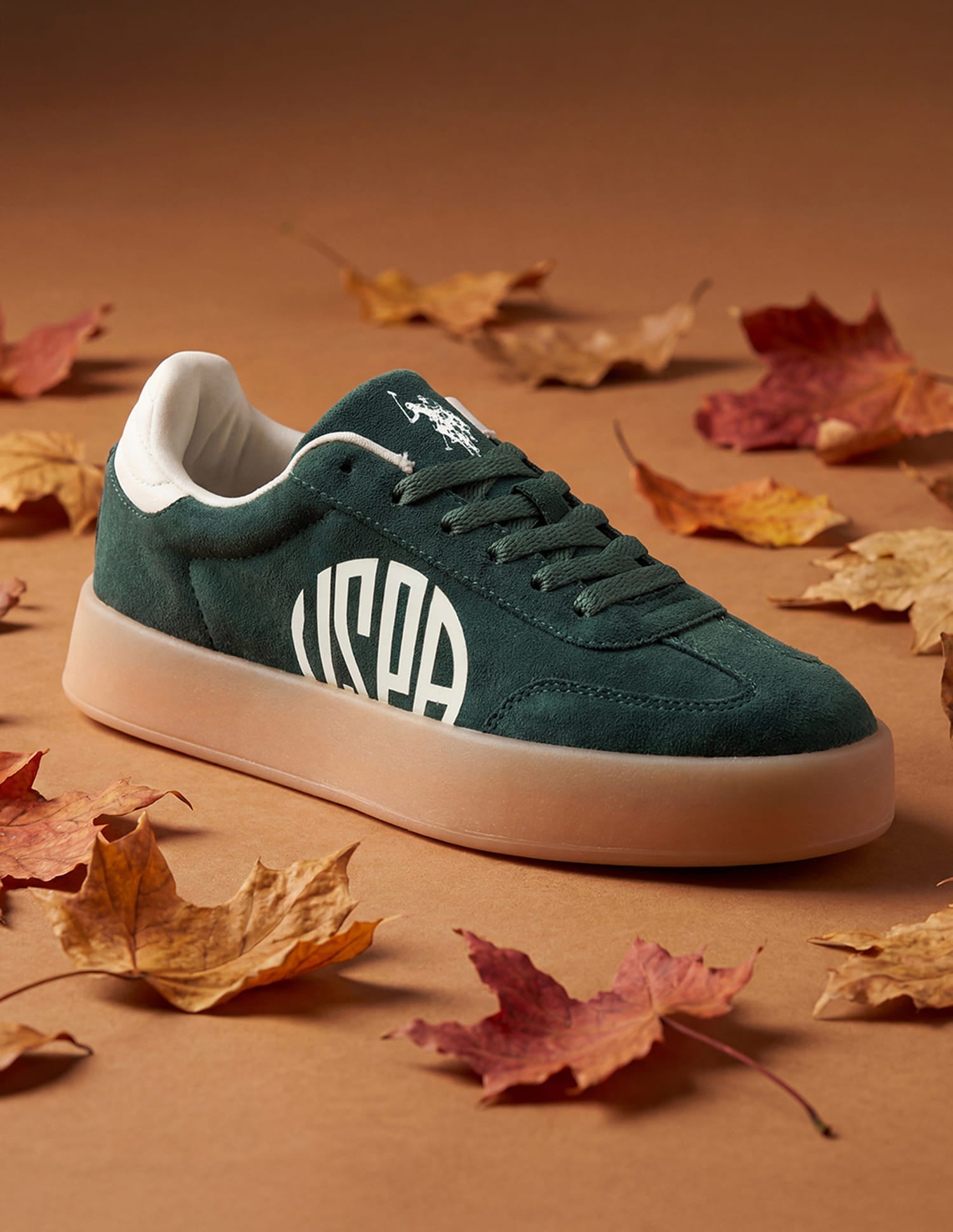 Noren Chunky Sneaker Shoes Green - U.S. Polo Assn. India | Large