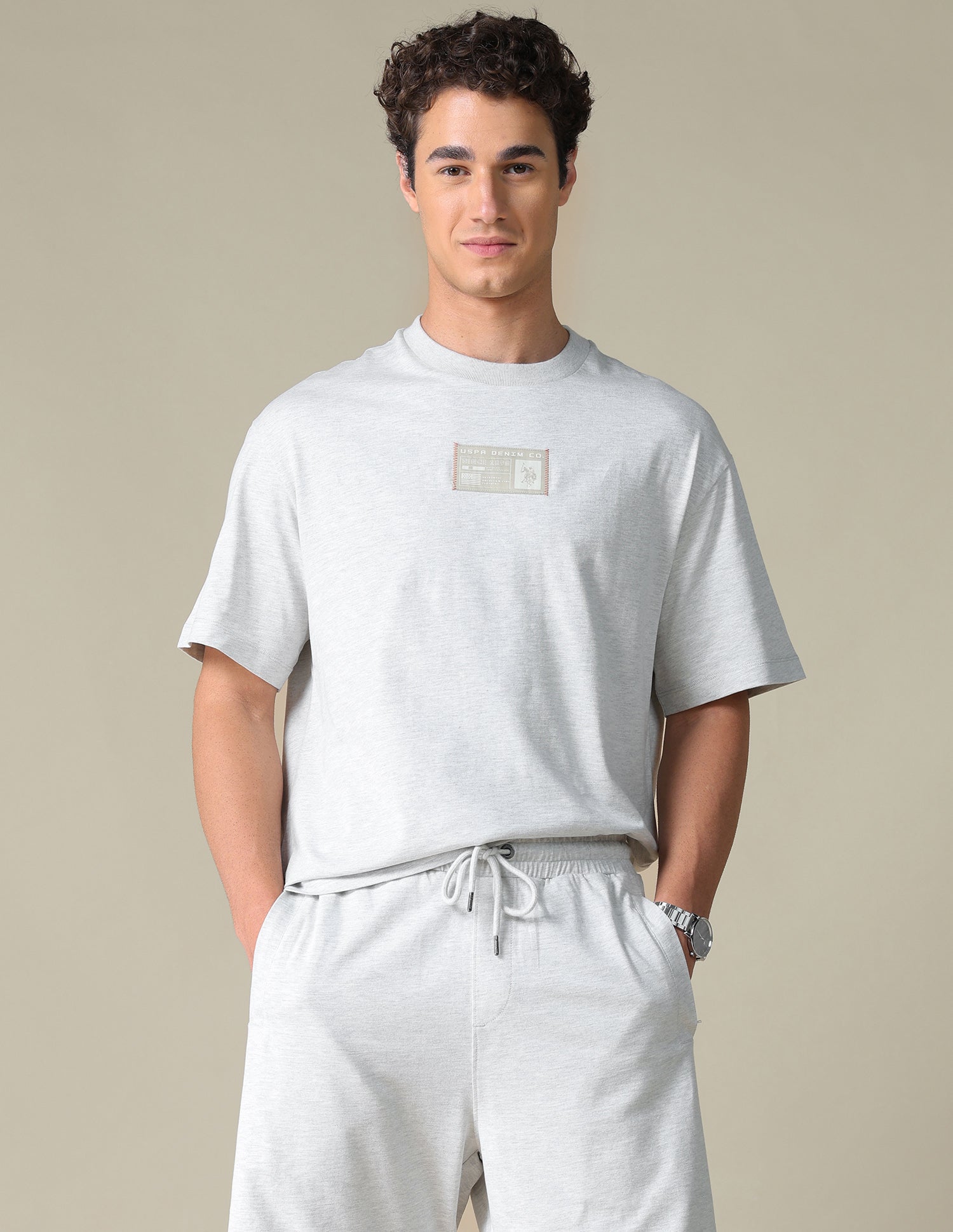 Heathered Relaxed Fit T-Shirt