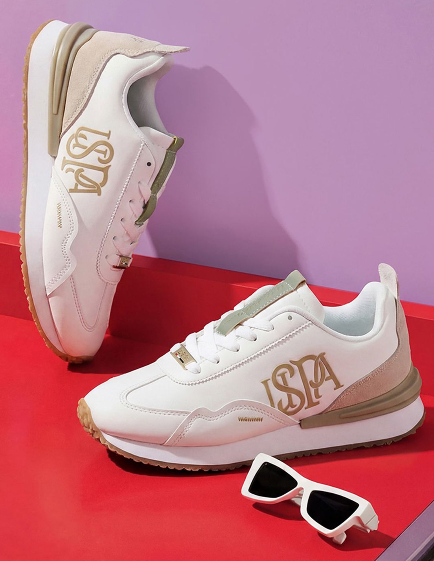 Esme Off White Monogram Sneakers Shoes