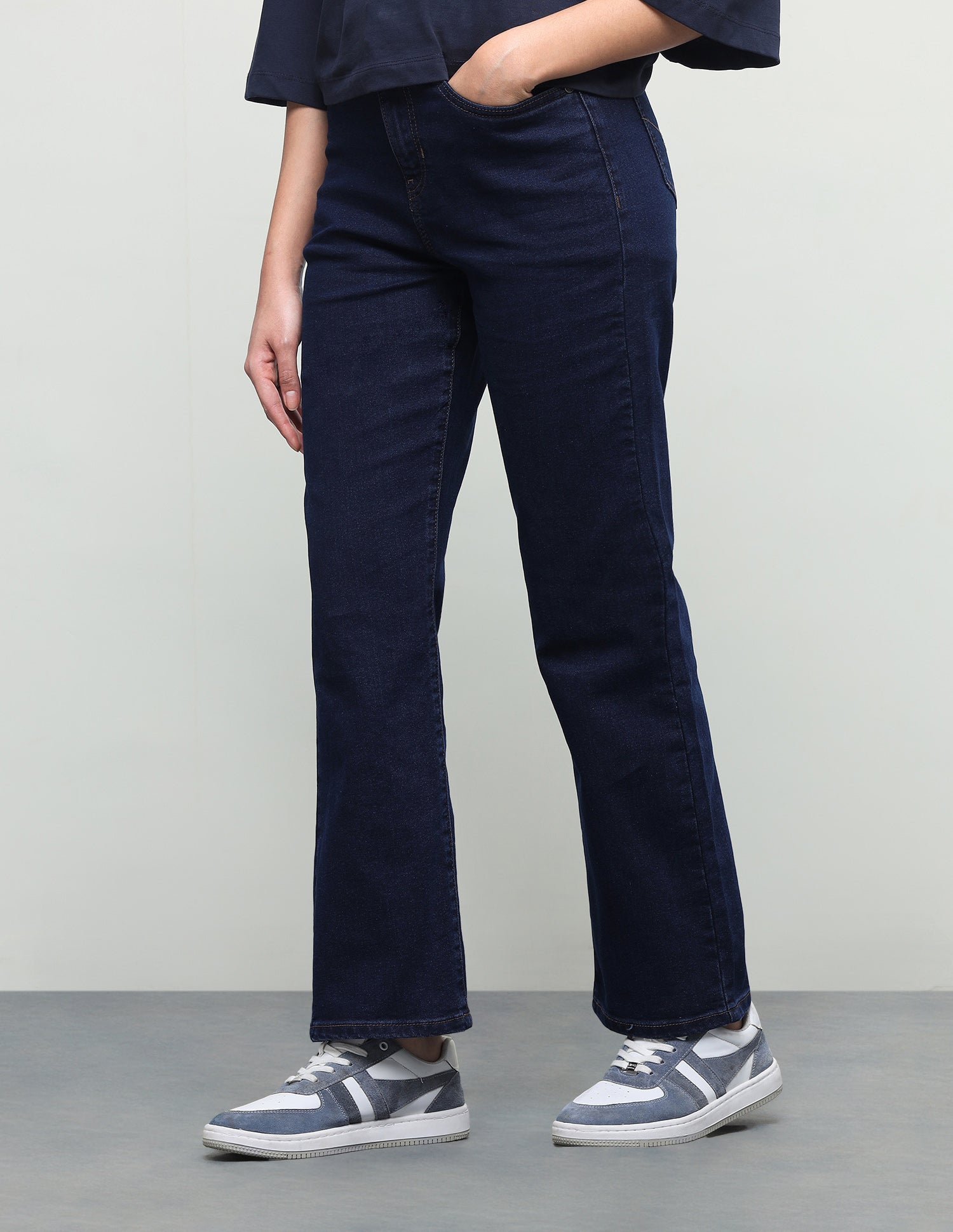 Straight Fit Blue Jeans Dark Blue - U.S. Polo Assn. India | Large