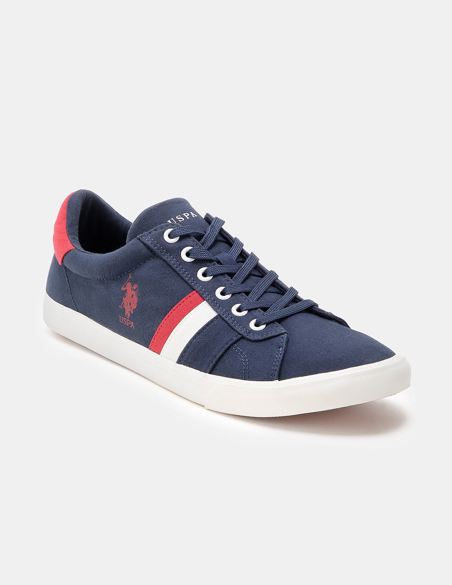 Striped Round Toe Abor 3.0 Sneakers