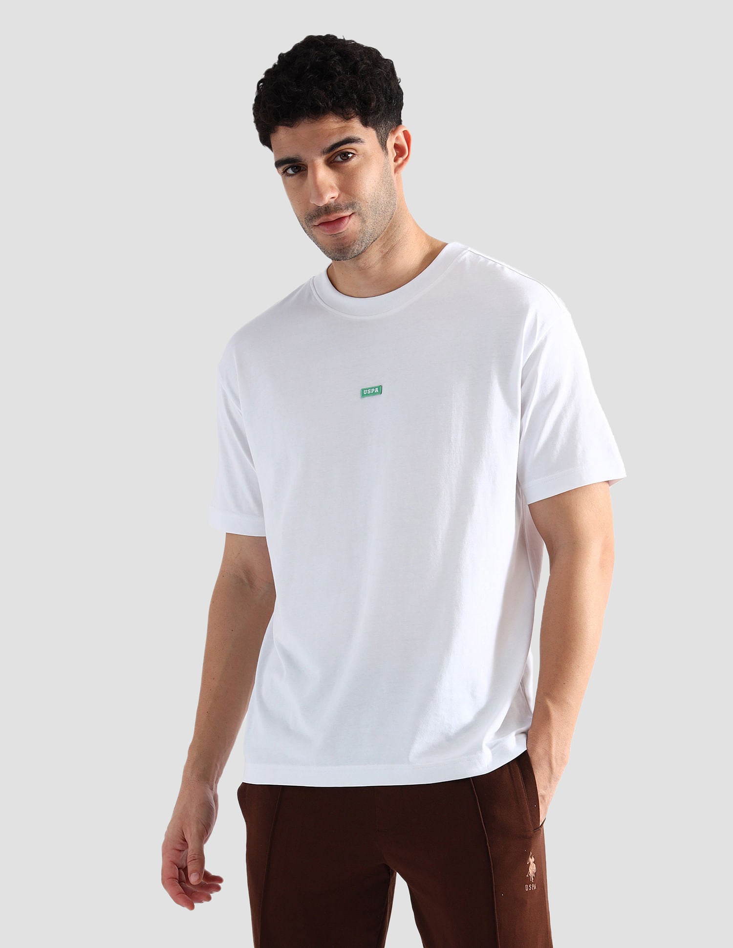 Pure Cotton Oversized OEE04 Lounge T-Shirt