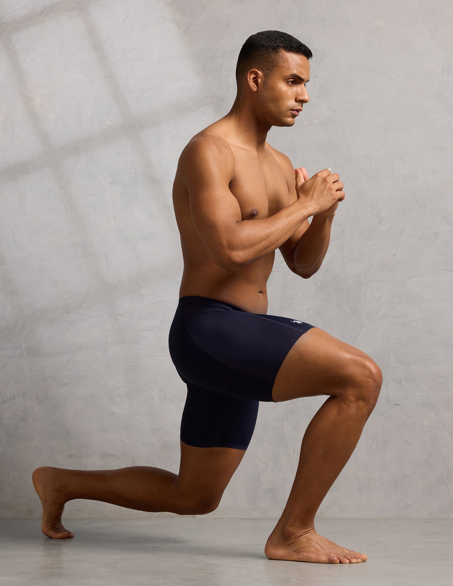 Micro Fibre Seamless Long Trunk Navy - U.S. Polo Assn. India | Large