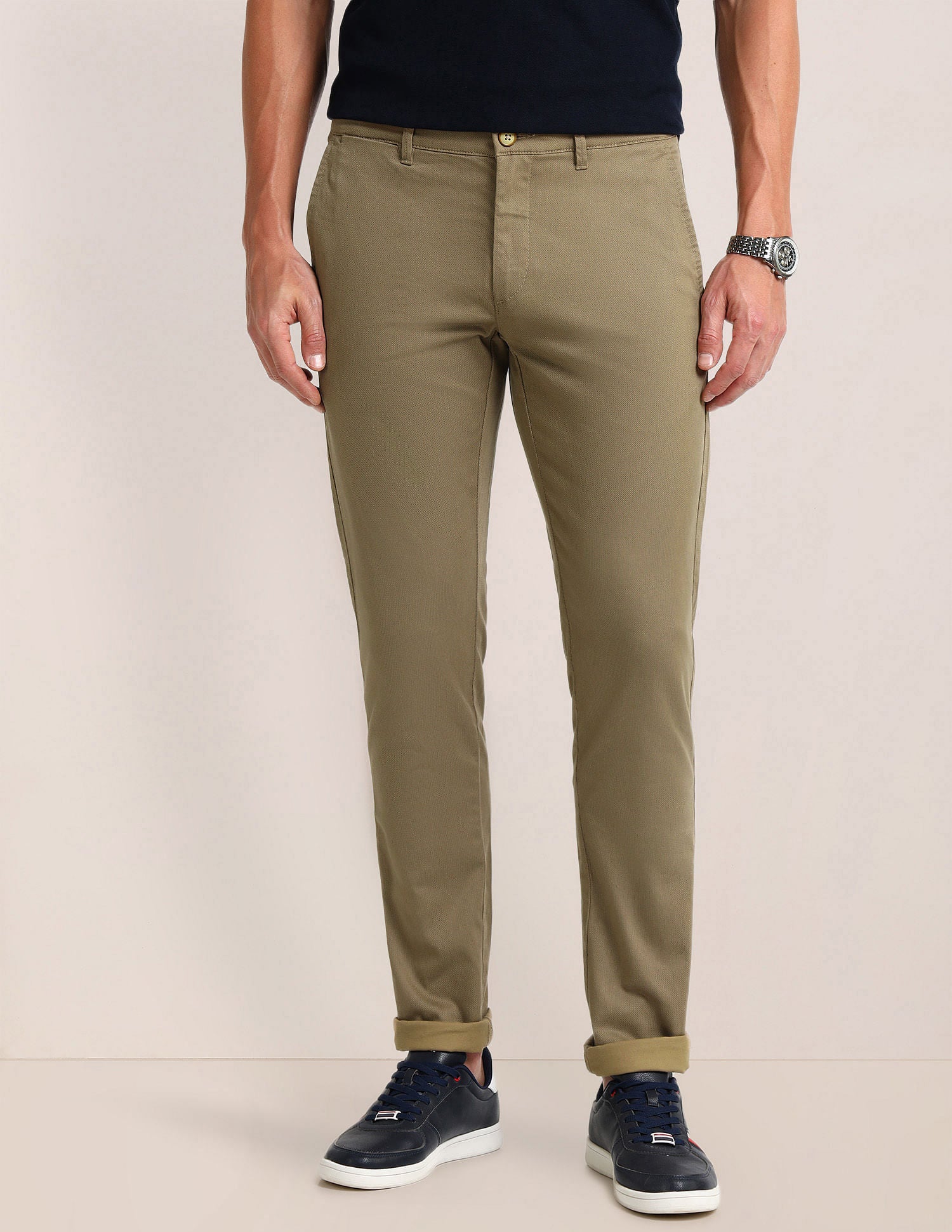 Austin Fit Textured Trousers