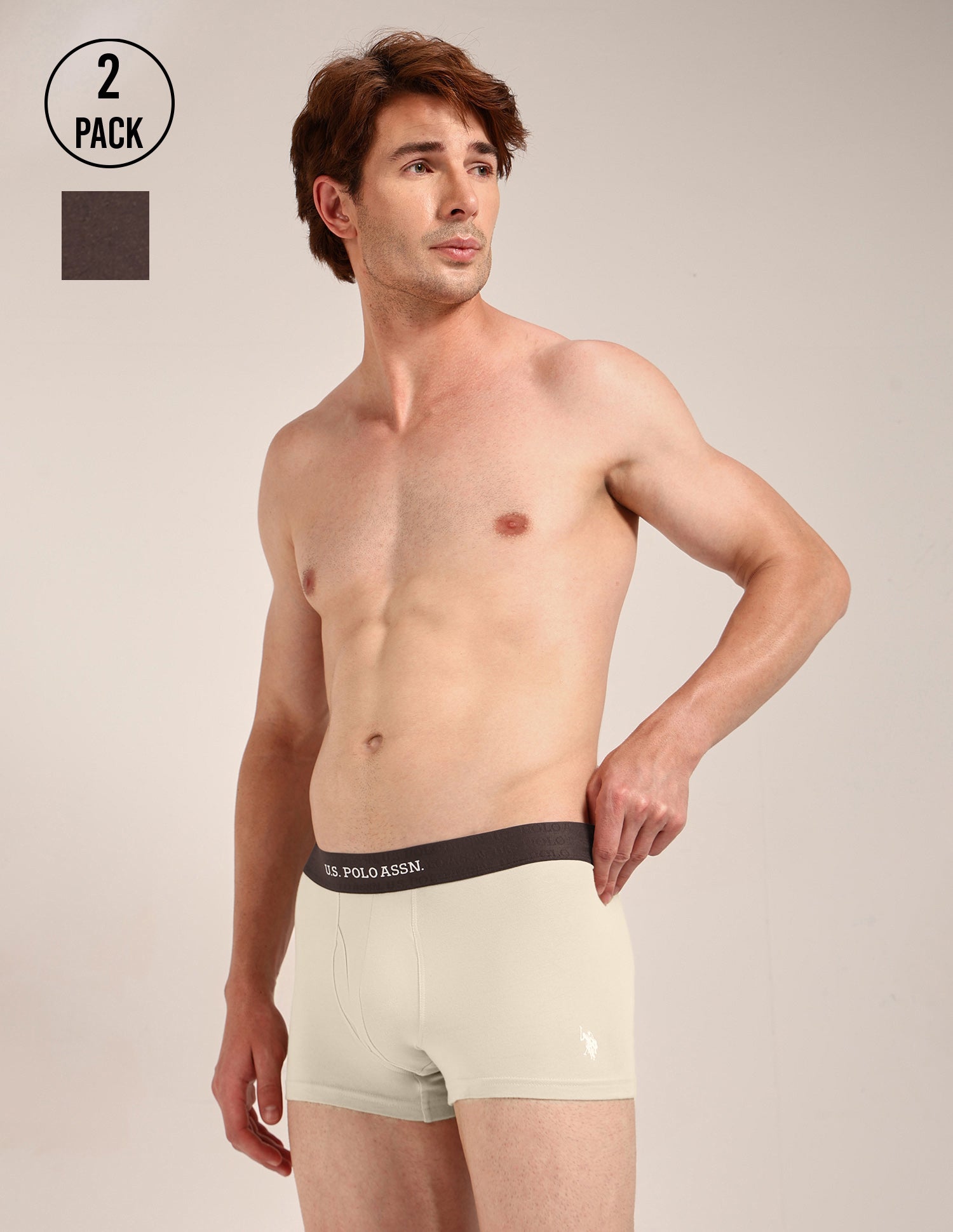 Cotton Stretch Antimicrobial OET21 Trunk - Pack Of 2