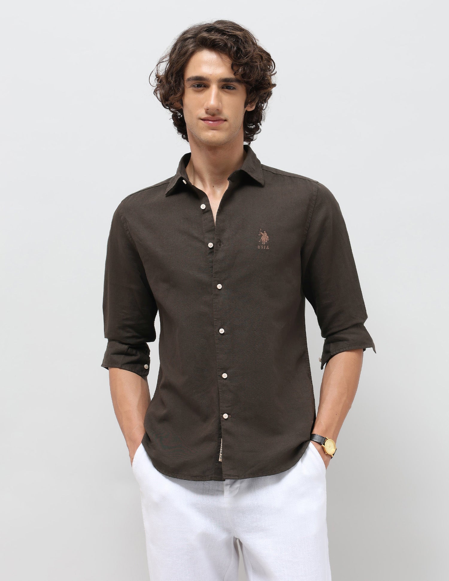 Solid Regular Fit Shirt