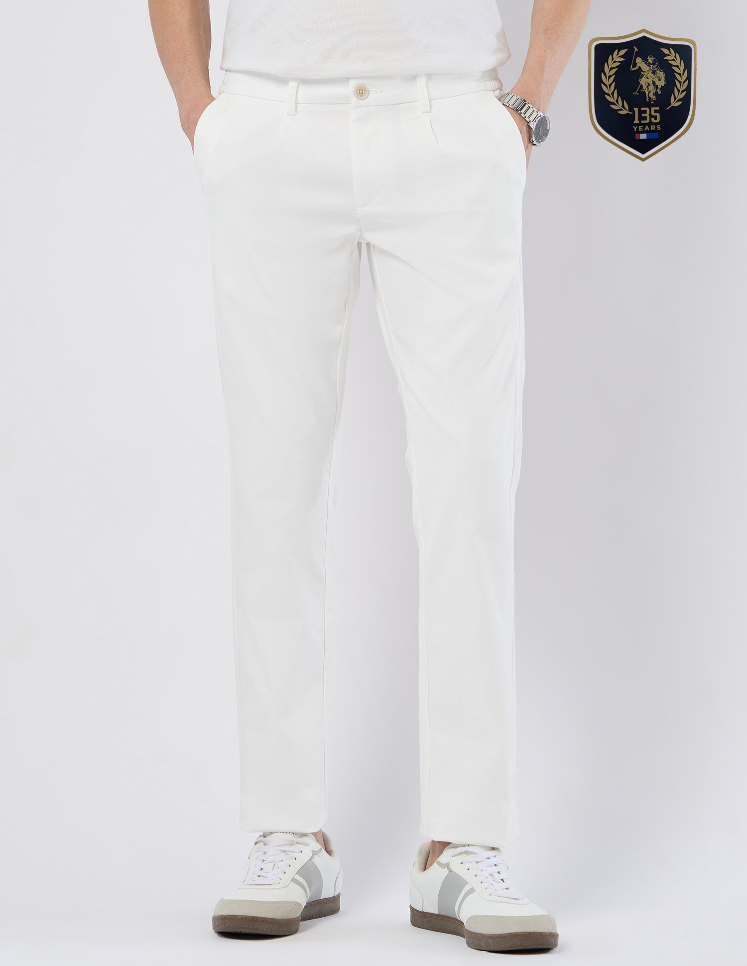 Mid Rise Denver Slim Fit Trousers