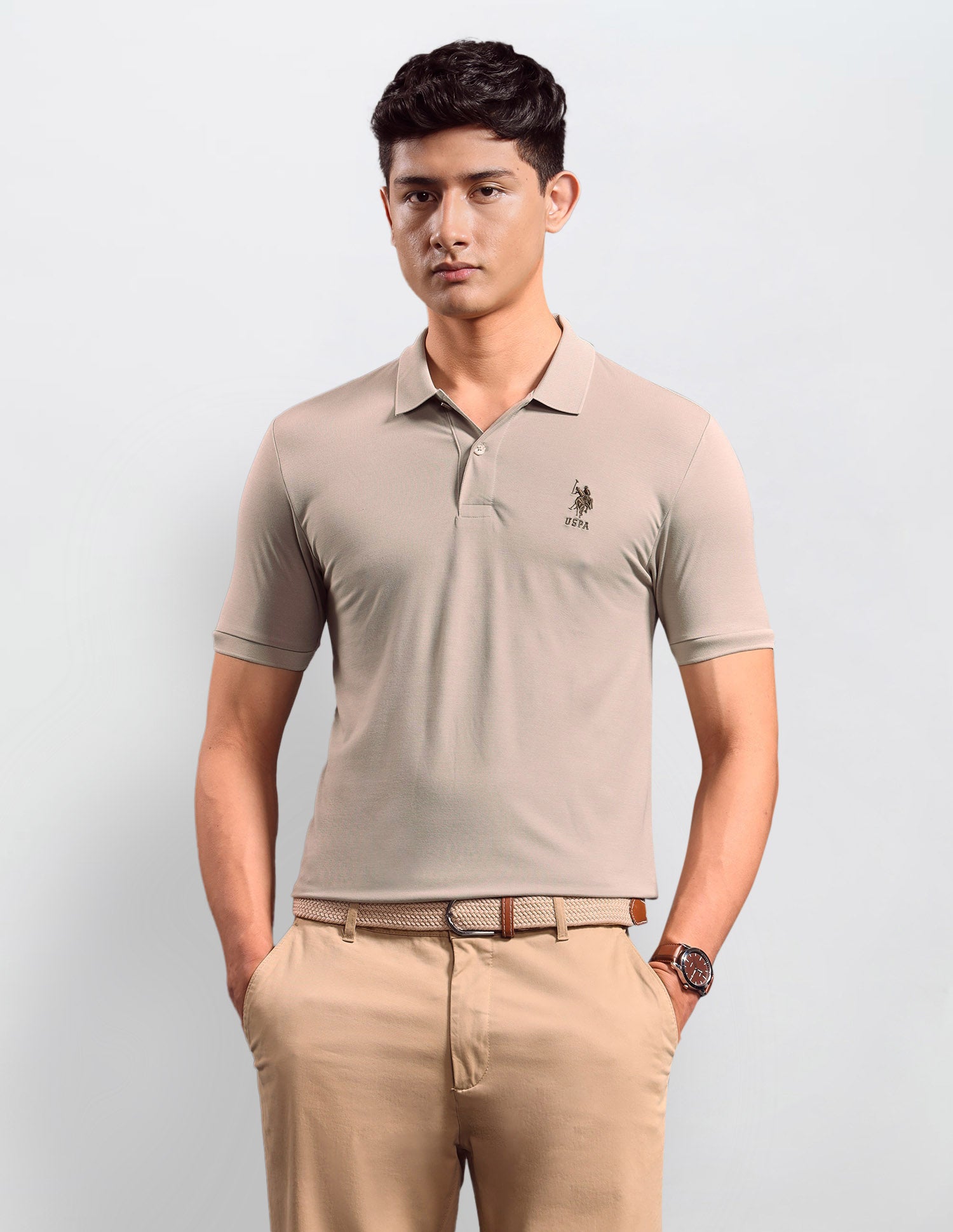 Solid Regular Fit Polo shirt