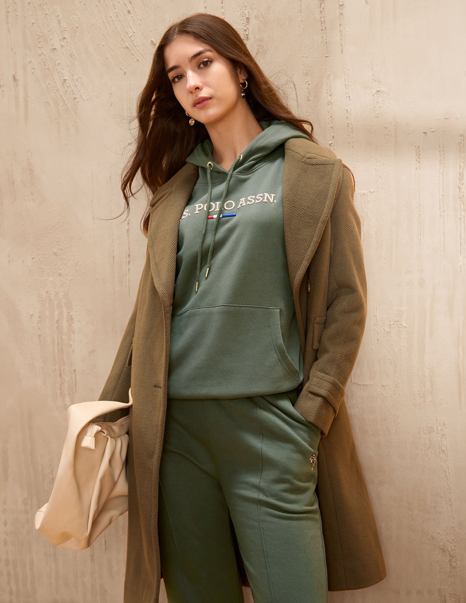 Loose Fit Hooded Sweatshirt