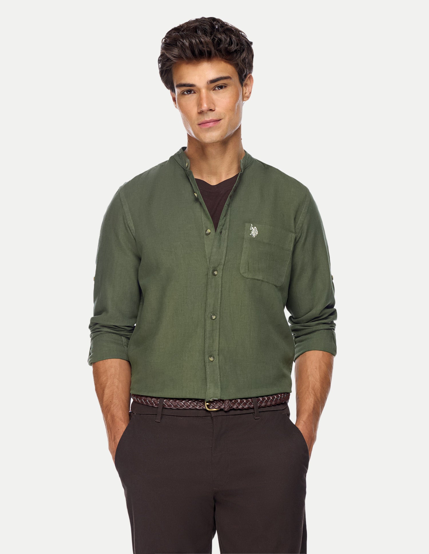 Dyed Linen Shirt