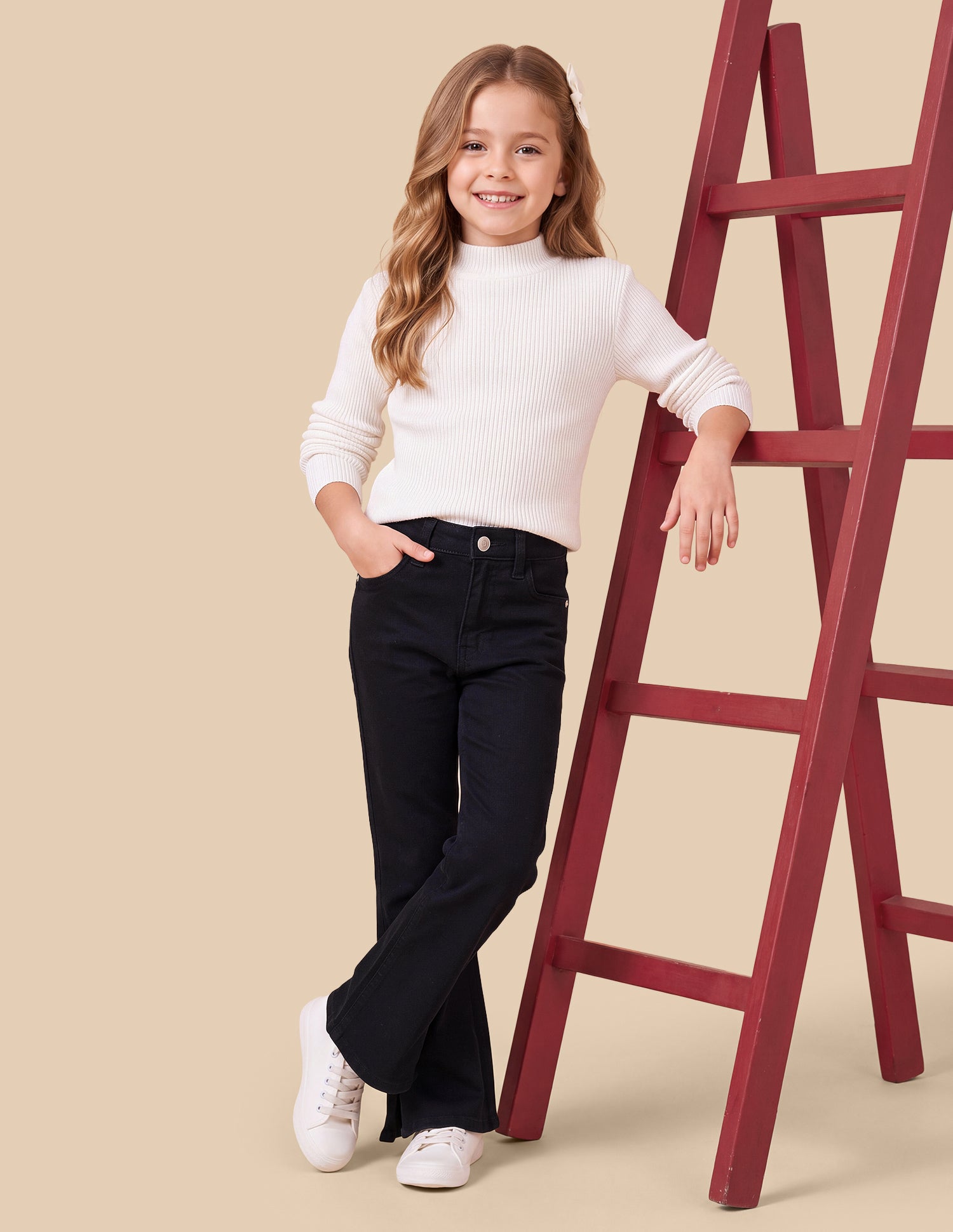 Bootcut Fit Black Jeans Black - U.S. Polo Assn. India | Large