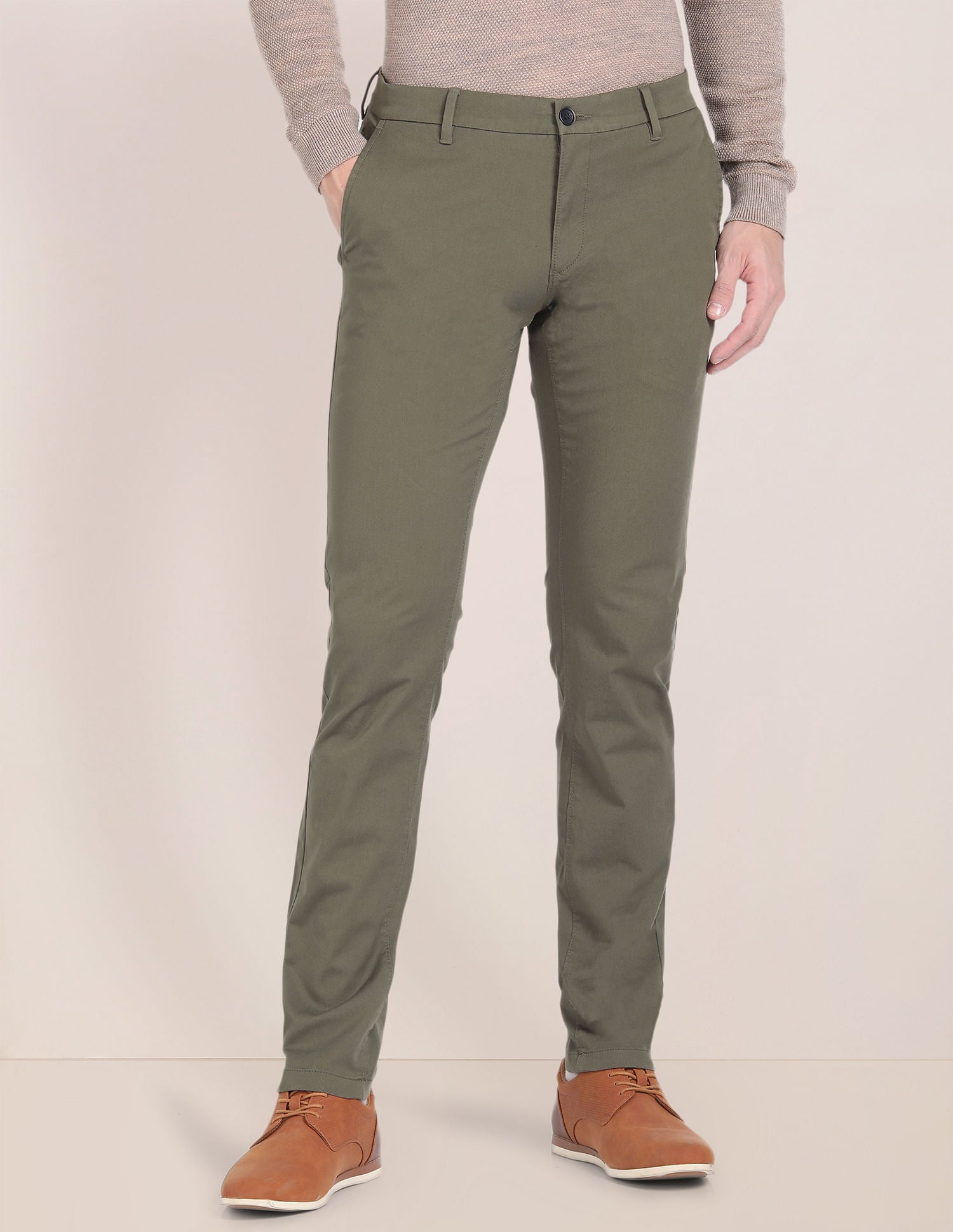 Cotton Stretch Twill Chinos – U.S. Polo Assn. India