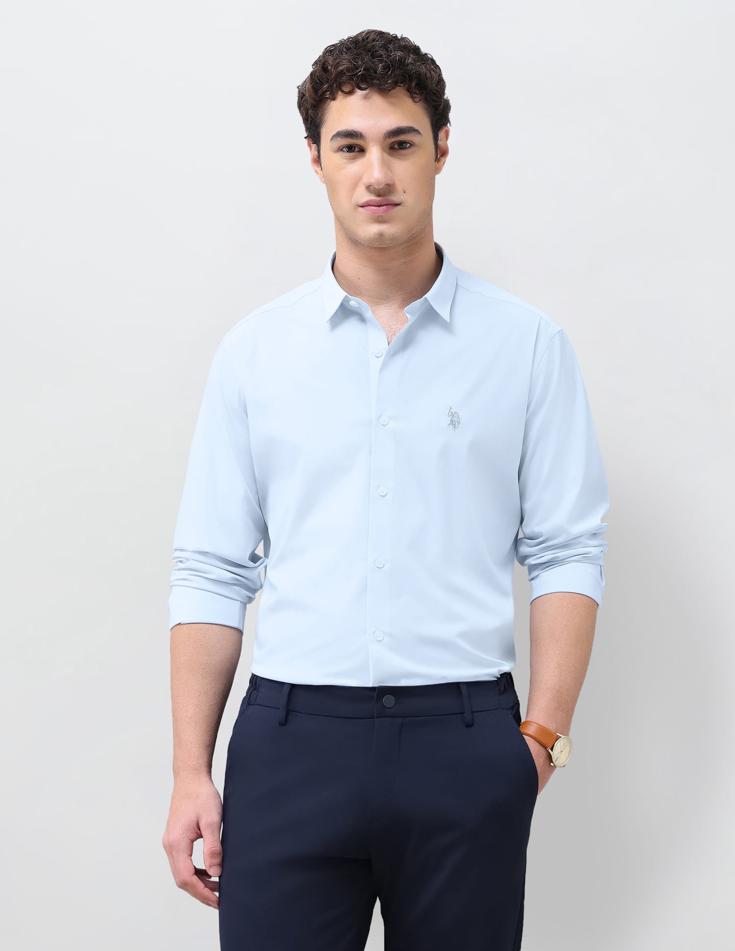 Solid Regular Fit Shirt