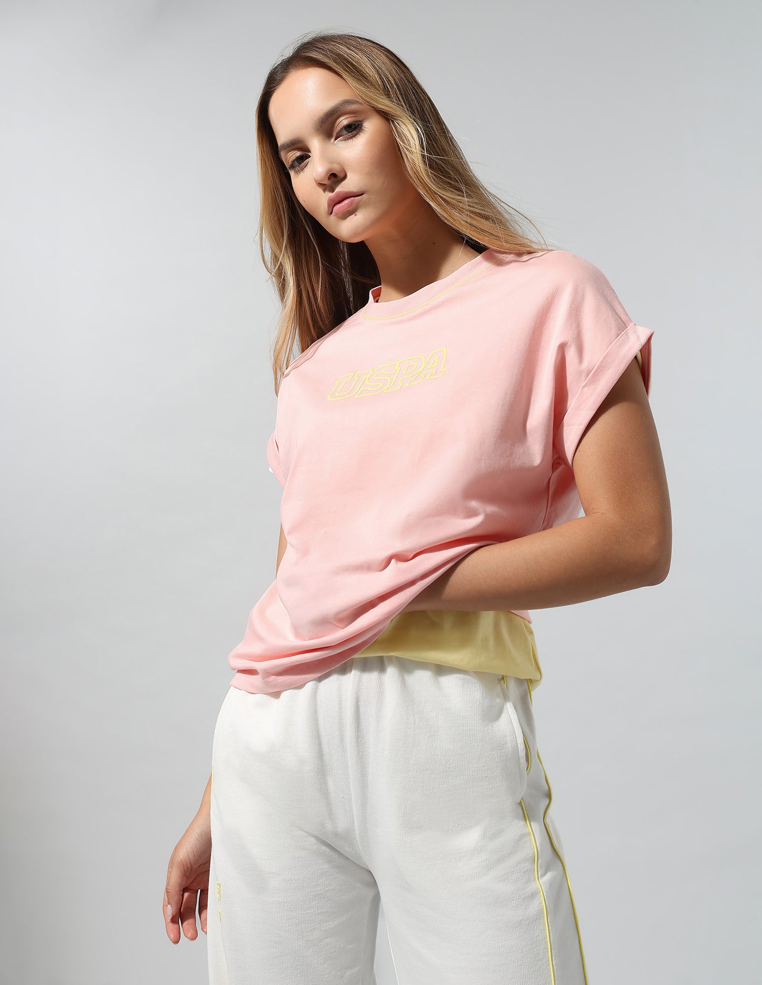 Brand Printed Regular Fit T-Shirt