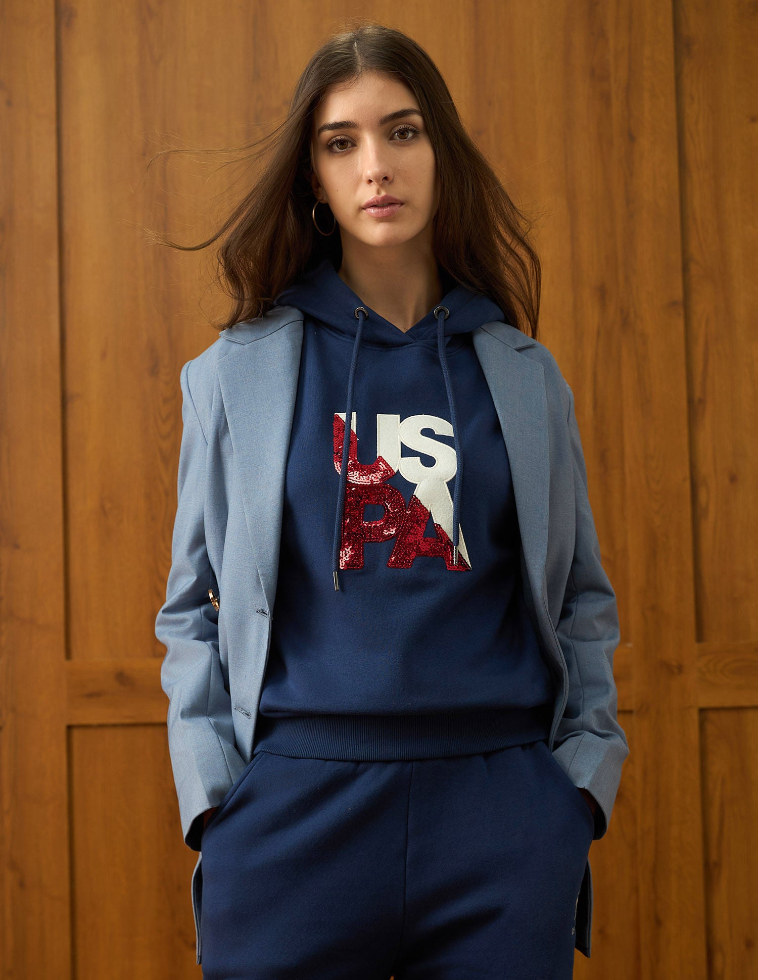 Brand Printed Regular Fit Sweatshirt