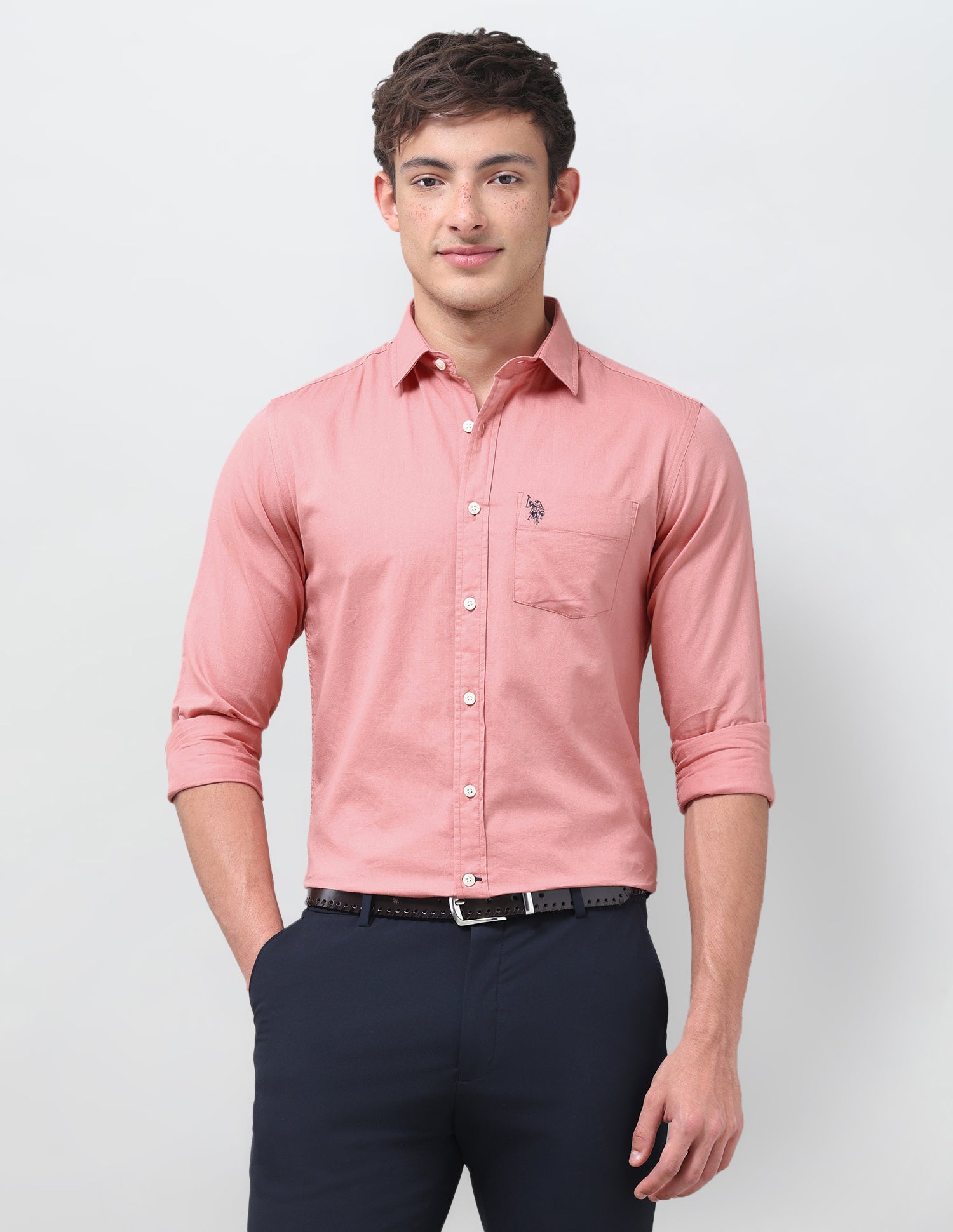 Tailored Fit Twill Shirt