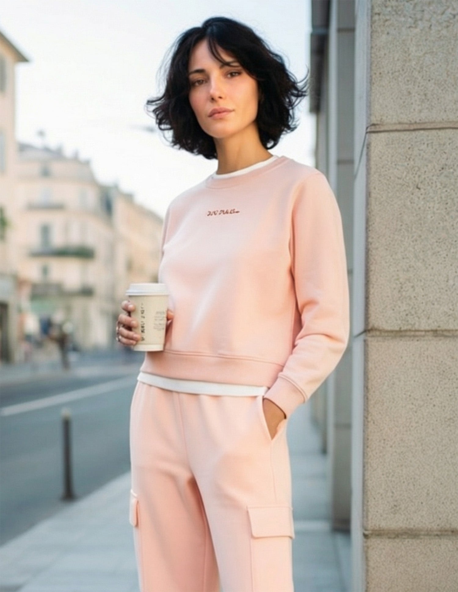 Regular Fit Solid Sweatshirt