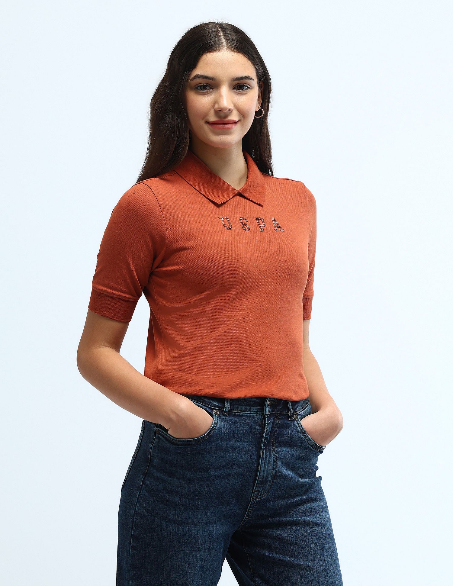 Brand Regular Fit Polo Shirt